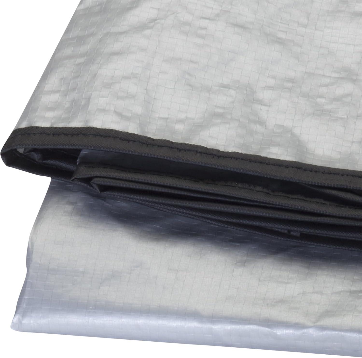 M-D Building Products 03426 Silver Air Conditioning Cover for Central Round Units