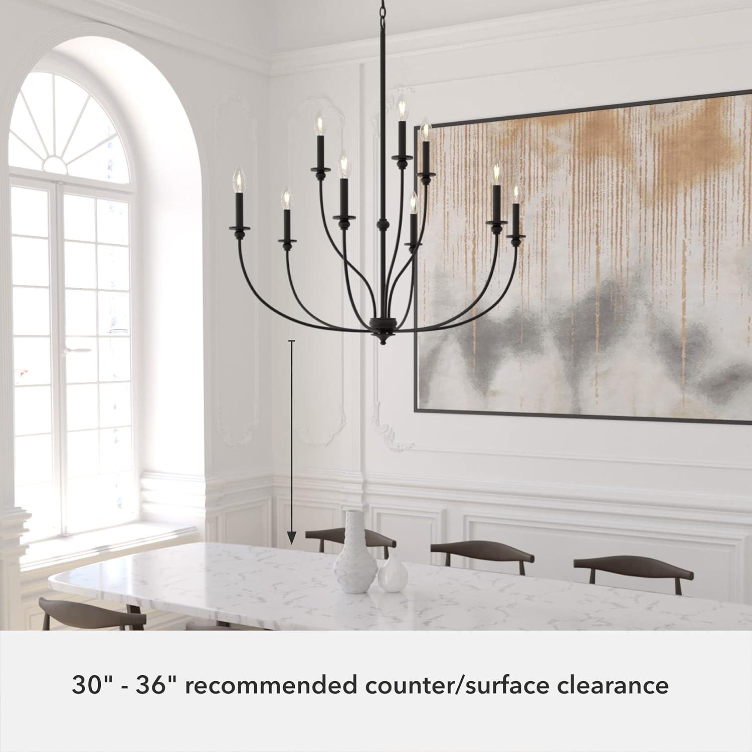 Hunter Southcrest 9 Light 2 Tier Chandelier Ceiling Light Fixture