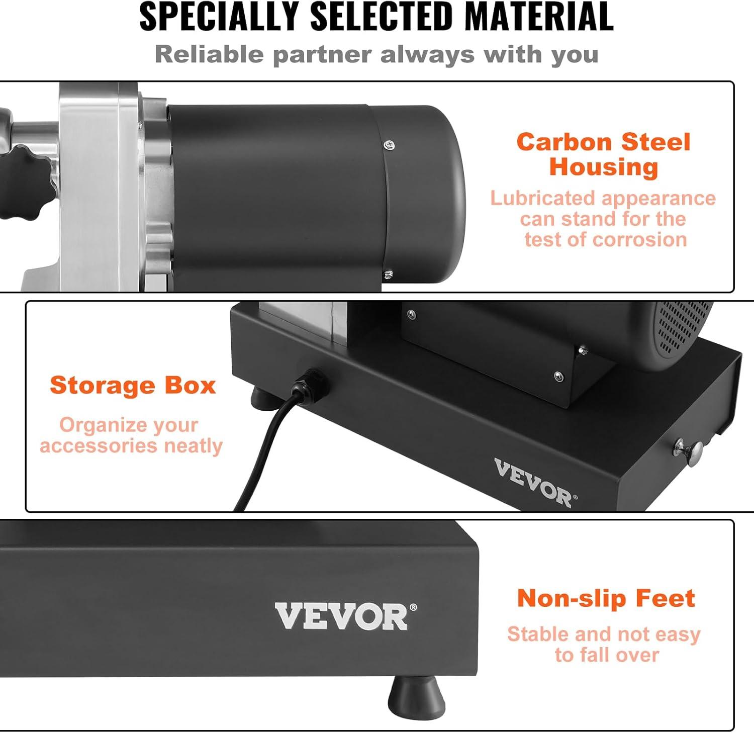 VEVOR Steel Metal Electric Meat Grinder