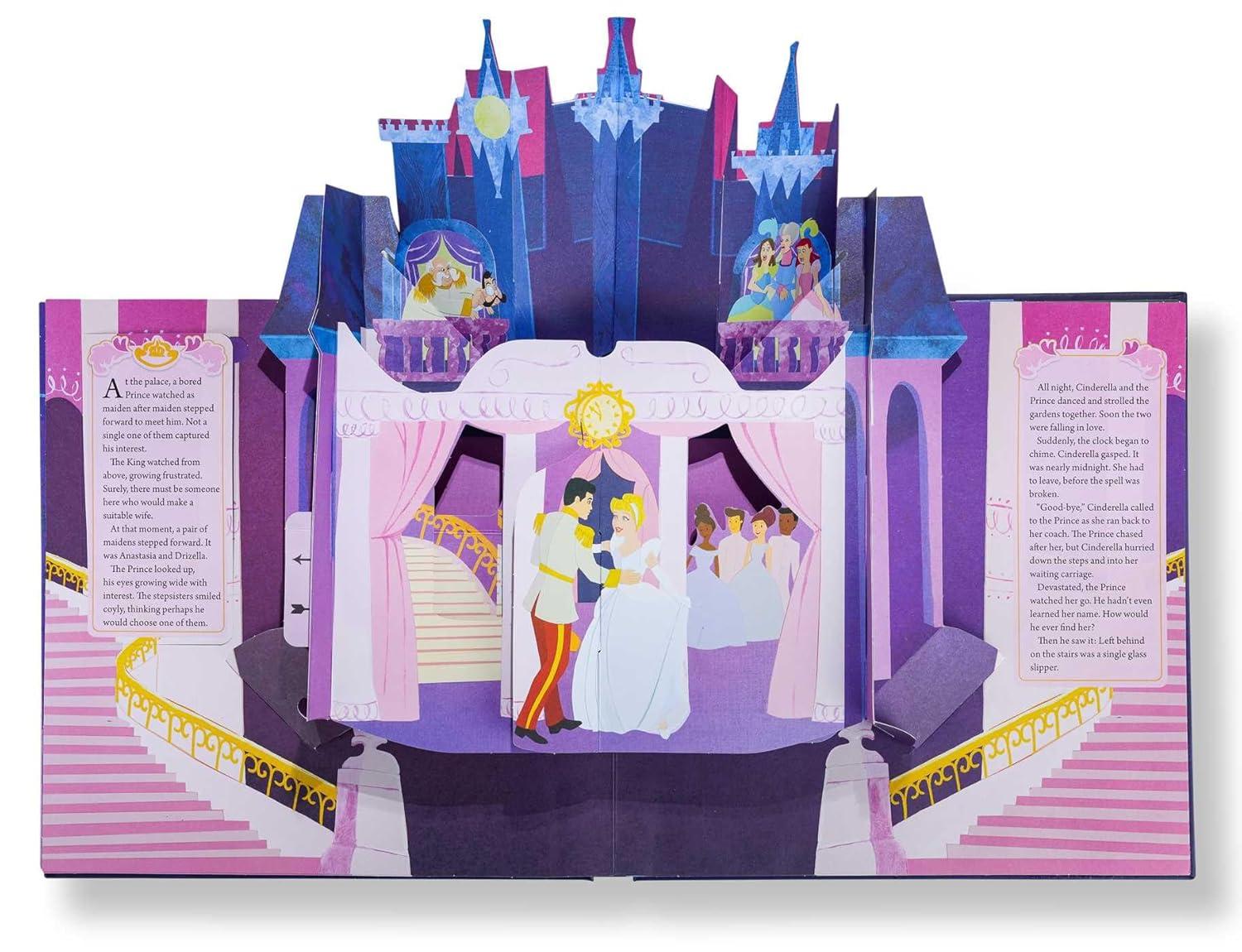 Disney: Cinderella Pop-Up Book - (Disney Princess) by Matthew Reinhart (Hardcover)