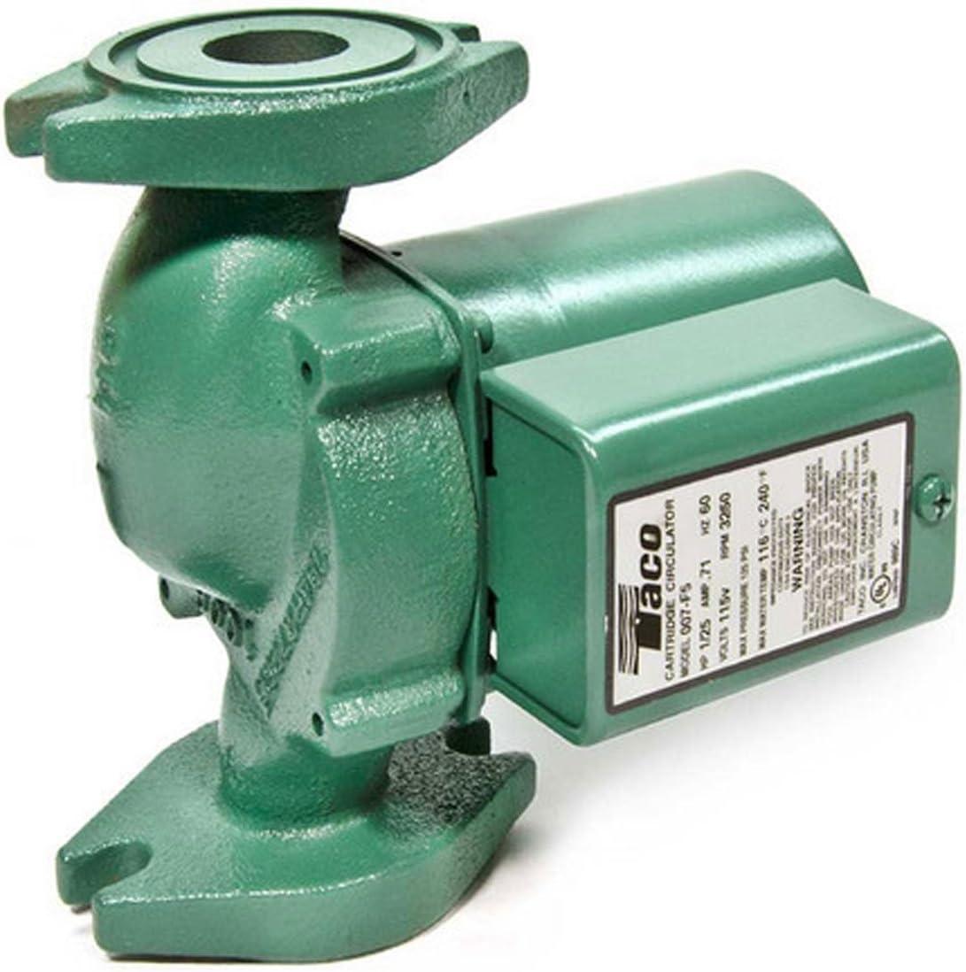 Taco Green Cast Iron 1/25 HP Circulator Pump