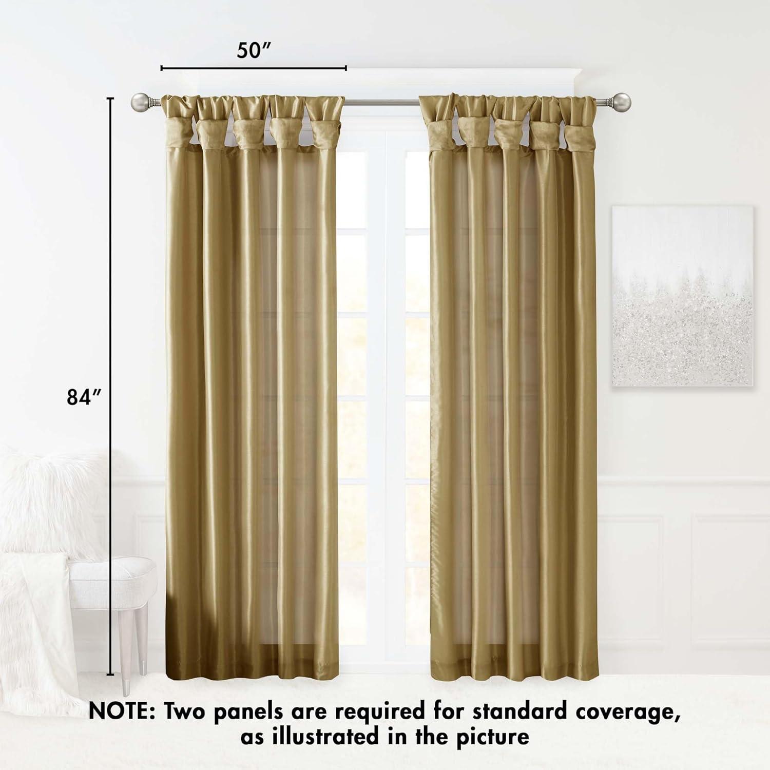 Rivau Light-Filtering Single Curtain Panel