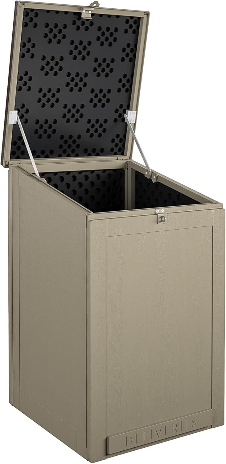 Cosco Outdoor Living BoxGuard Large Lockable Package Delivery and Storage Box 6.3 cubic ft