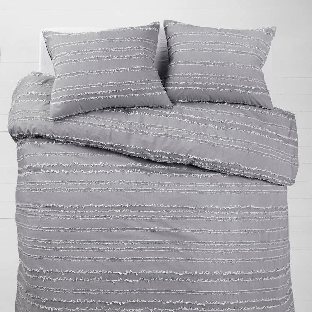 Juliette Eyelash Fringe Comforter and Sham Set