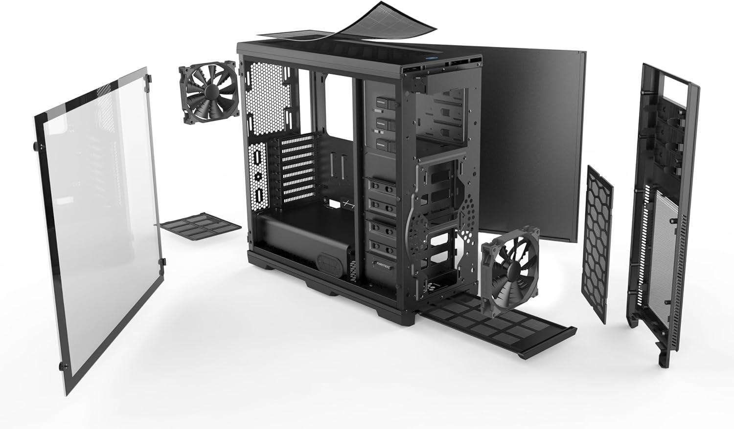 Phanteks Enthoo Pro TG Full ATX RGB Computer Case PHES614PTG_BK