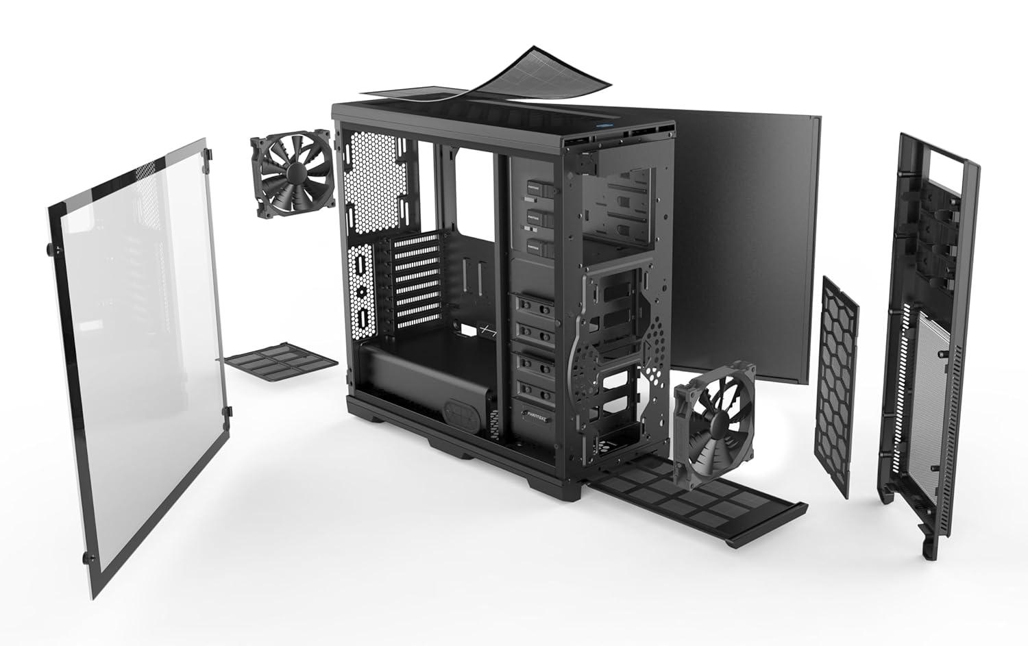Phanteks Enthoo Pro TG Full ATX RGB Computer Case PHES614PTG_BK