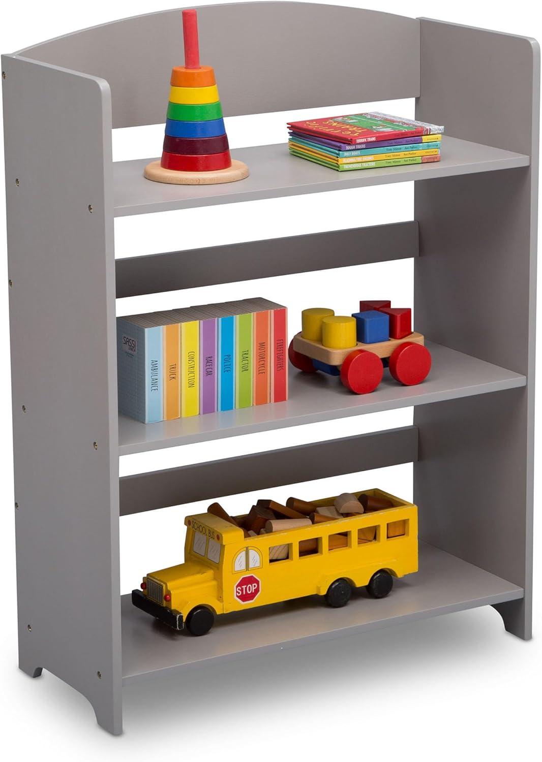 Delta Children MySize Wood Bookshelf - Gray
