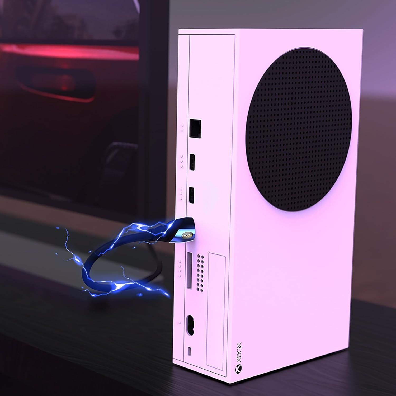 Monster 8K HDMI Cable Ultra High-Speed Cobalt 2.1 Cable - 48Gbps with eARC, 8K at 60Hz for Superior Video and Sound Quality HDMI Cables- 4FT