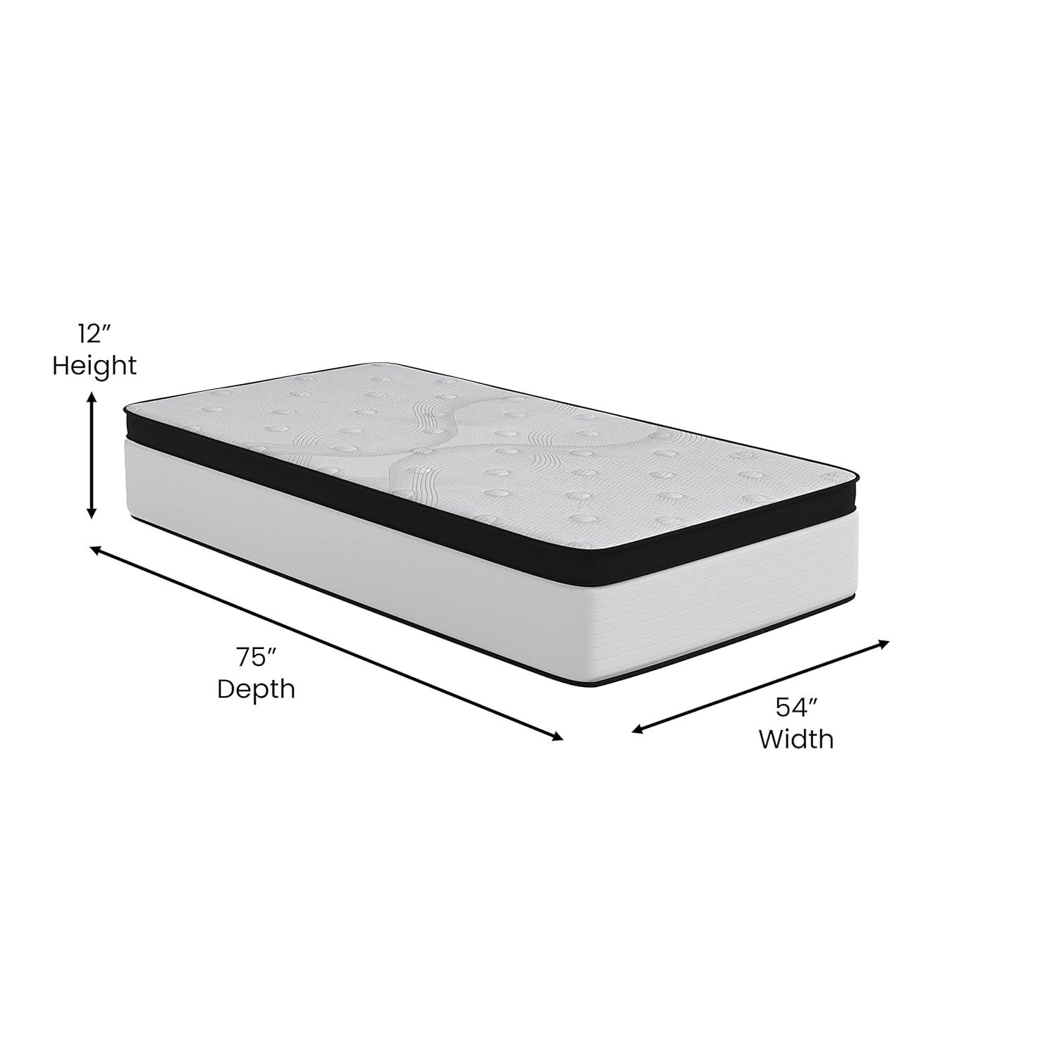 Taylor & Logan Callista 12'' Extra Firm Mattress