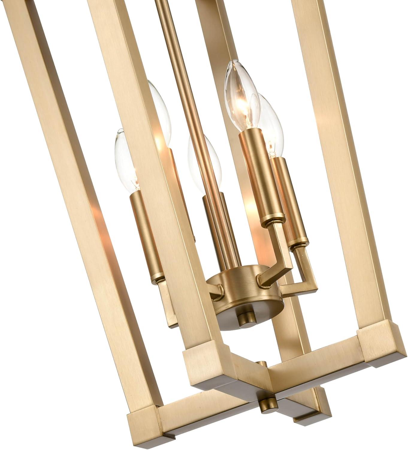 Millennium Lighting 5 - Light Pendant in  Modern Gold