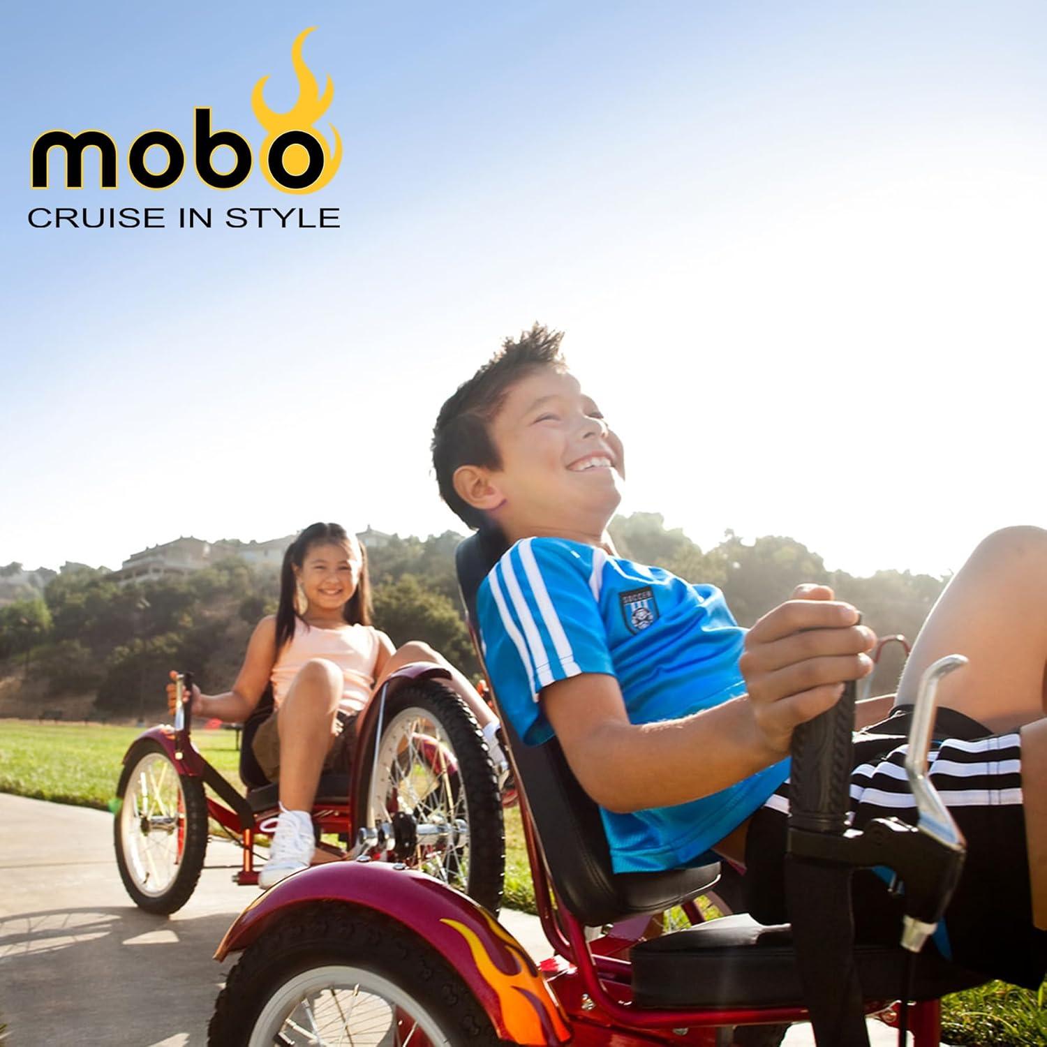 Mobo Triton 16" 3 Wheel Cruiser Kids' Specialty Tricycle - Red