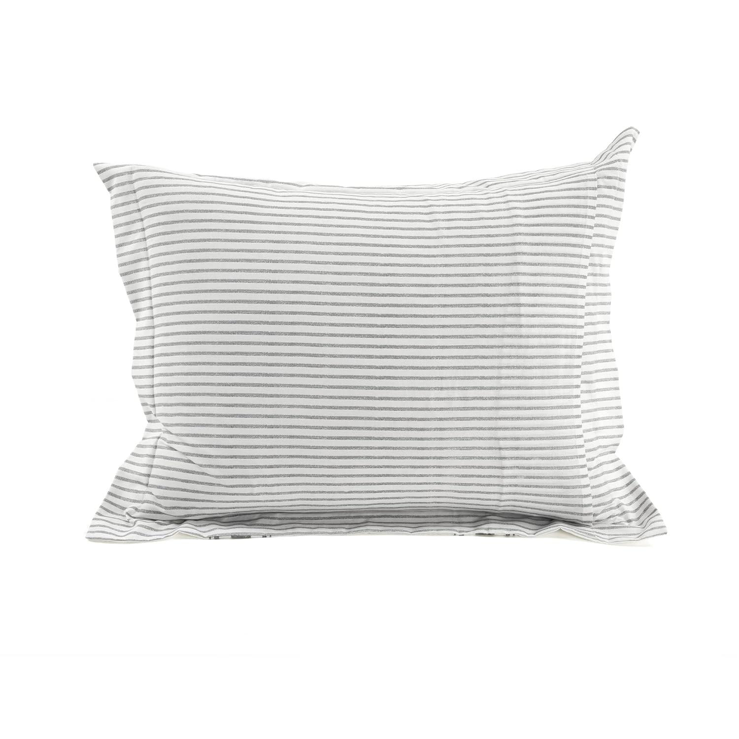 Standard Cotton 460 TC Reversible 3 Piece Duvet Cover Set