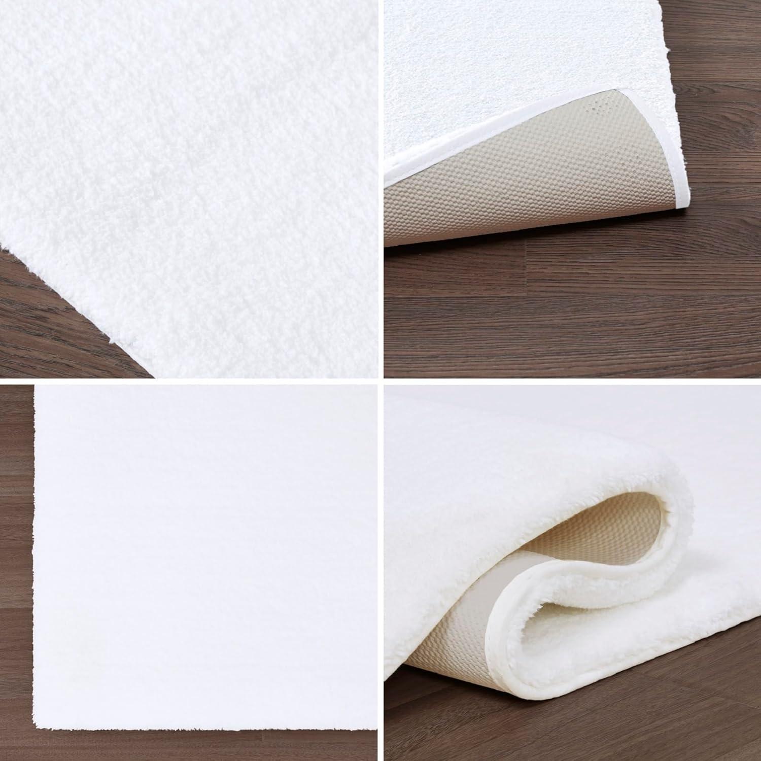 Home Essence Marshmallow Ultra Soft Microfiber Bath Rug