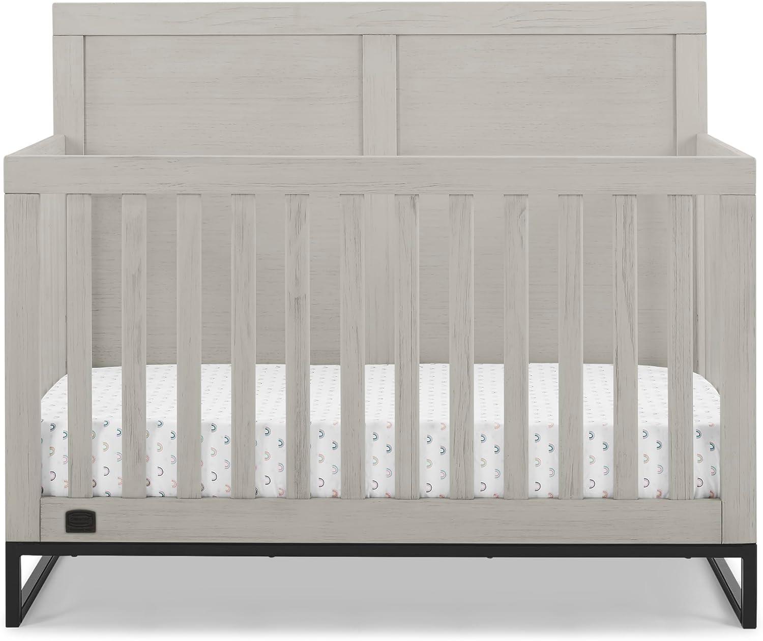 Simmons Kids' Foundry 6-in-1 Convertible Baby Crib