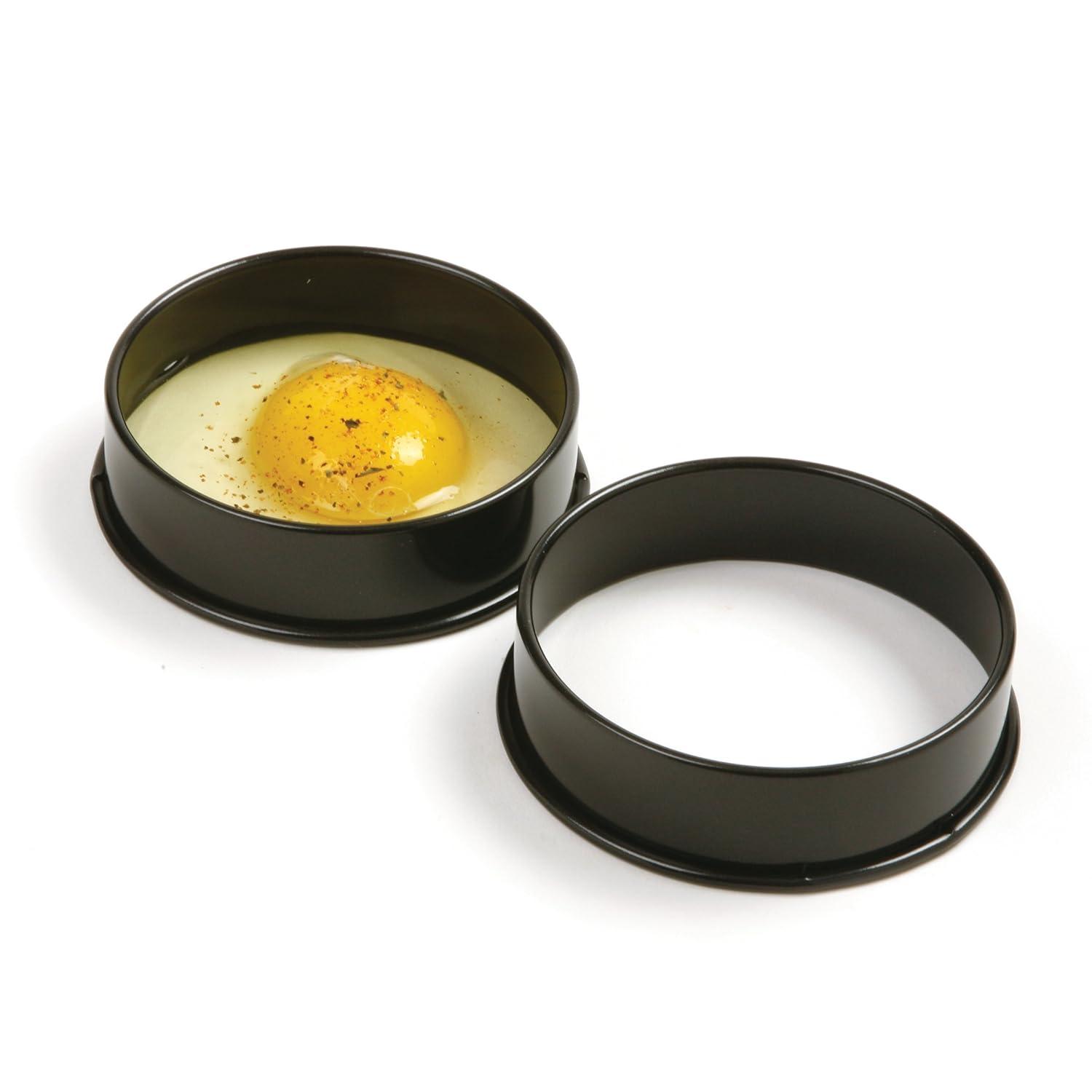 Norpro 666 Nonstick Egg Rings, Set of 2, One Size, Multicolor