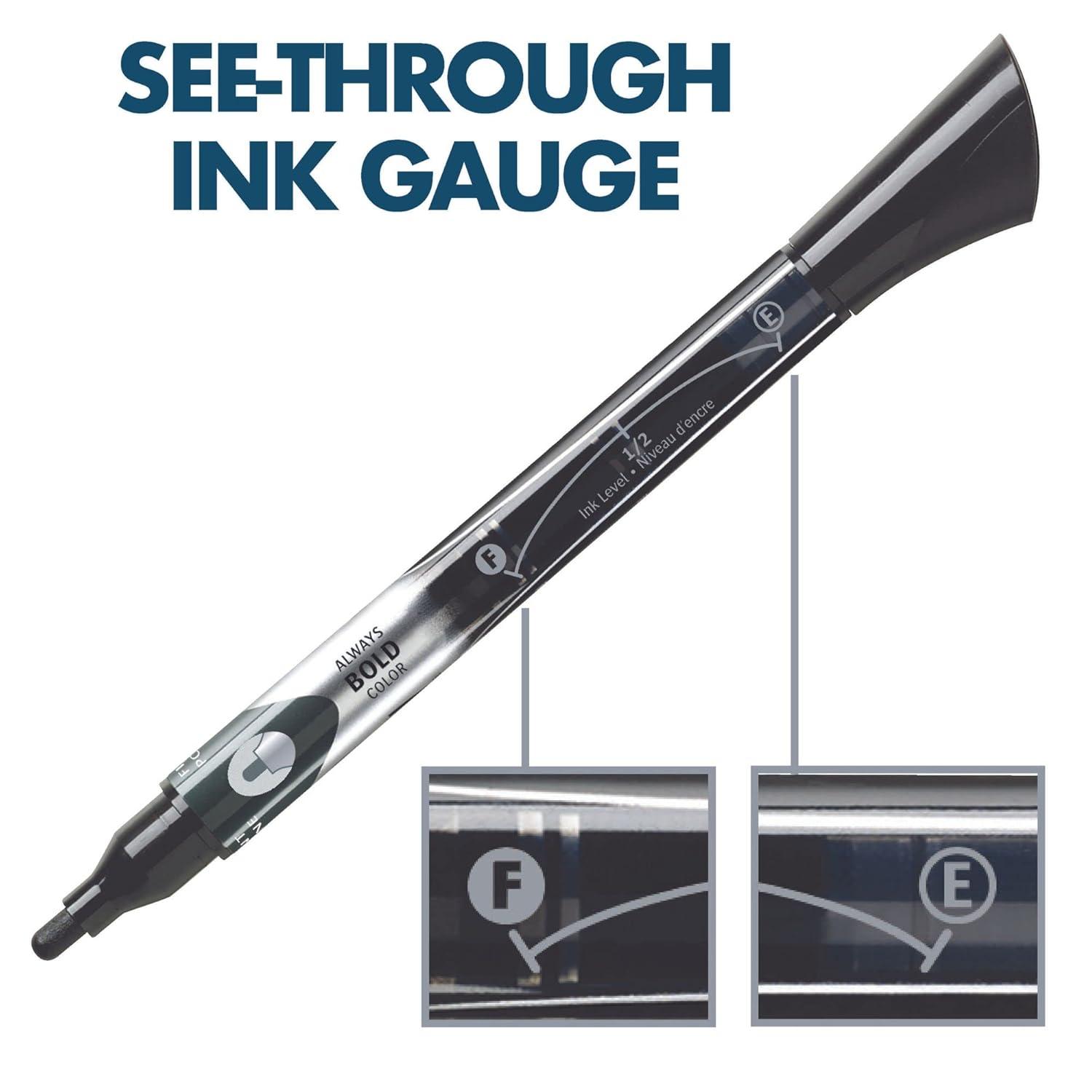 Quartet Dry Erase Markers, Whiteboard Markers, Chisel Tip, EnduraGlide, White Board Dry Erase Pens for Teachers, Home, School & Office Supplies, Assorted Colors, 12 Pack (5001-18MA)