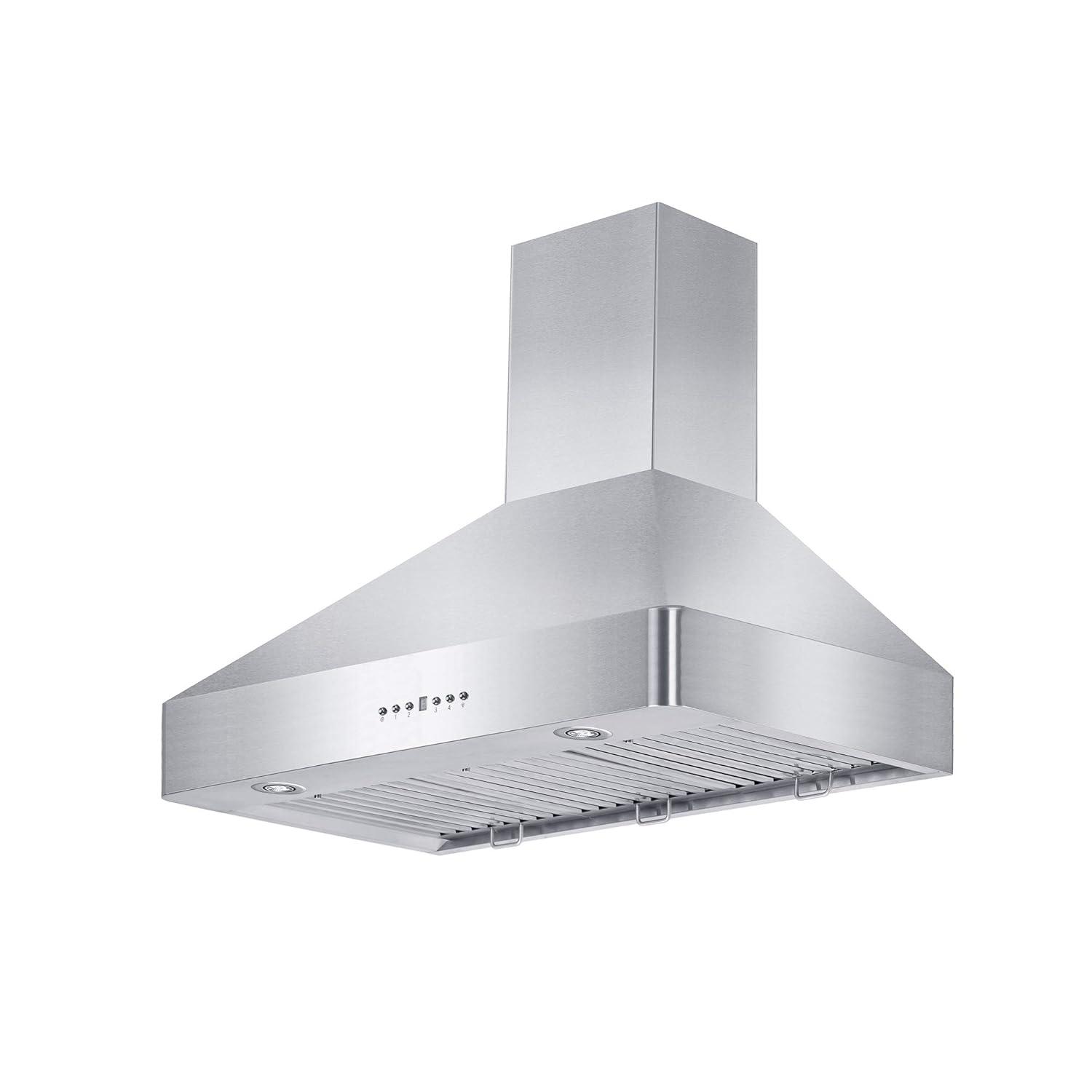 ZLINE ZLINE 36 in. Ducted Wall Mount Range Hood in DuraSnow Stainless Steel (8KF2S-36) KF2-36