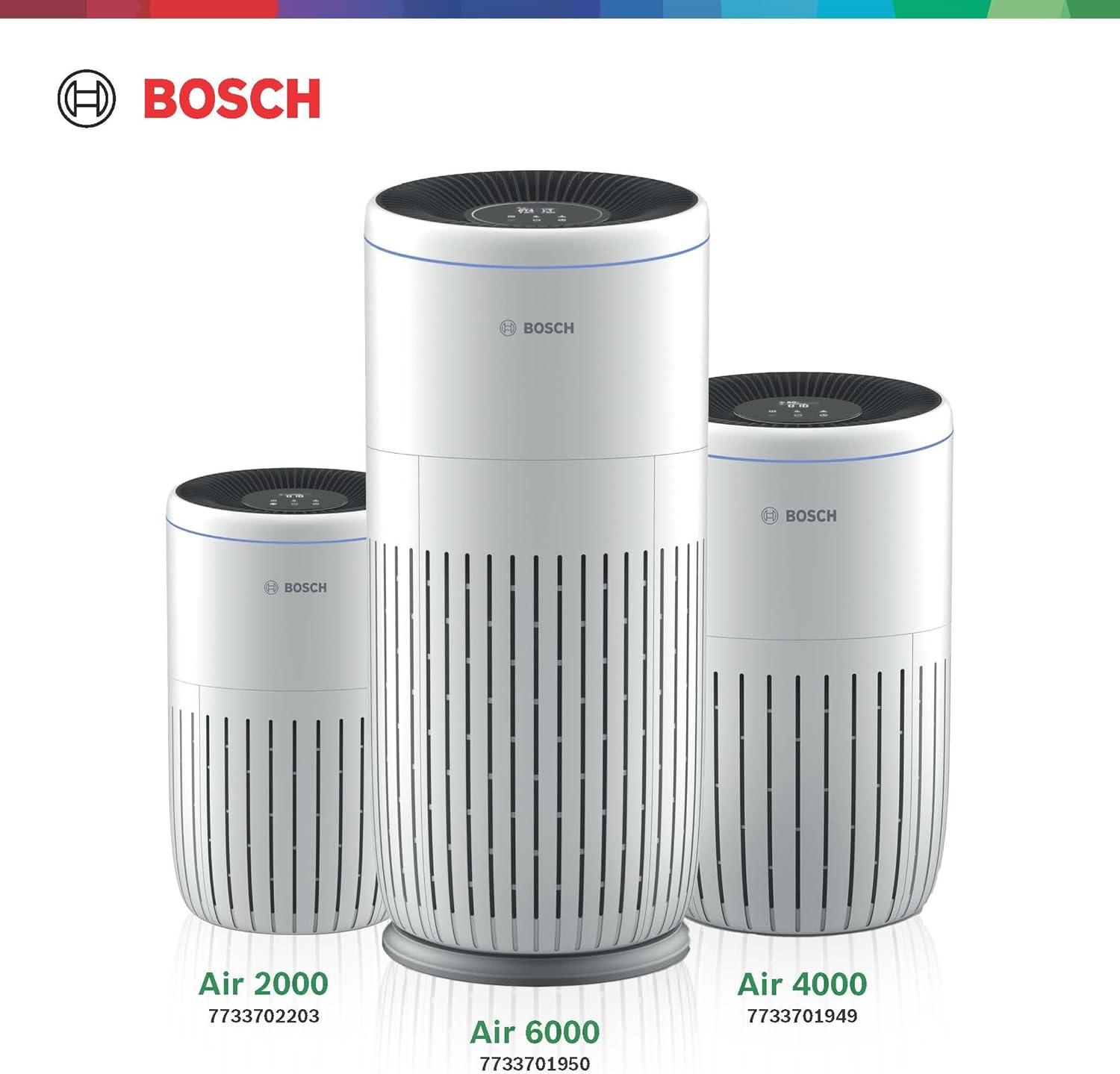 Bosch White HEPA Energy Star Air Purifier for Large Rooms