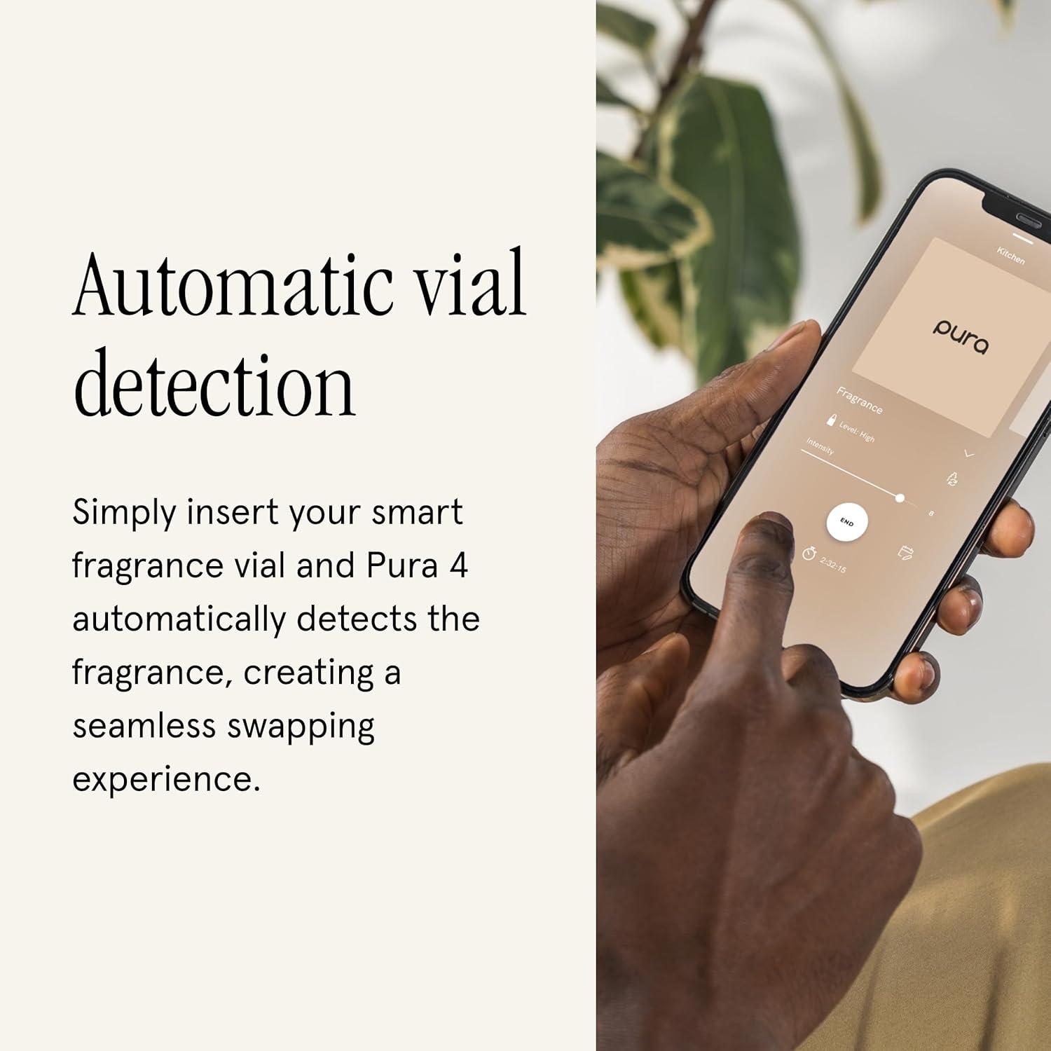 Pura & Unify Co. Home Scent Refill - Smart Home Air Diffuser Fragrance - Up to 120-Hours of Premium Fragrance per Refill - Clean & Safe Diffuser - Household Essential - 2 Pack, Salt
