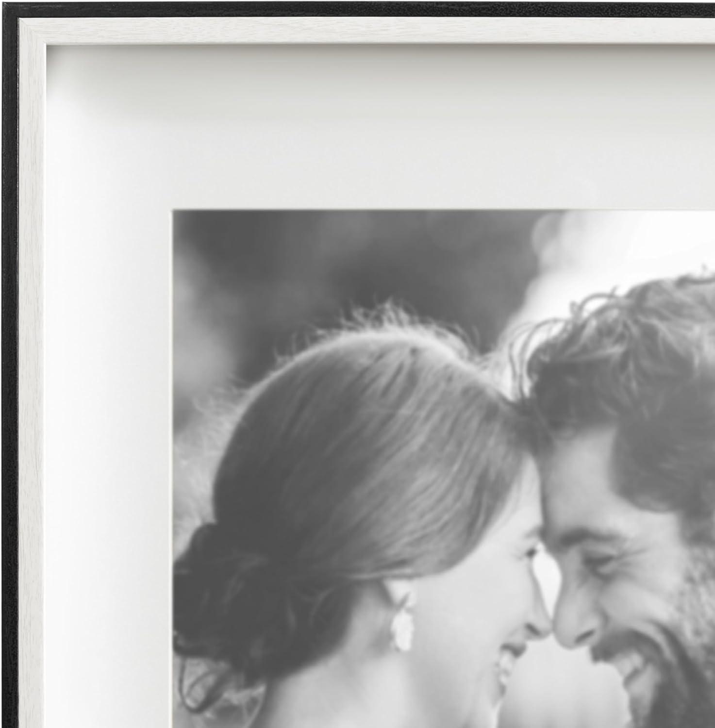 Kate & Laurel All Things Decor (Set of 10) Gibson Wall Photo Frames Black