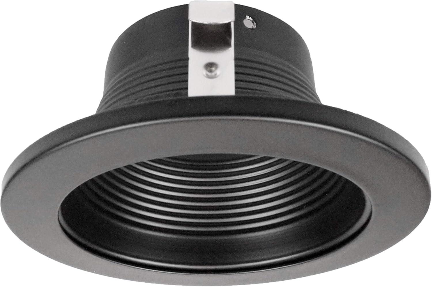 Black Oil Rubbed 4-Inch Recessed LED Baffle Trim