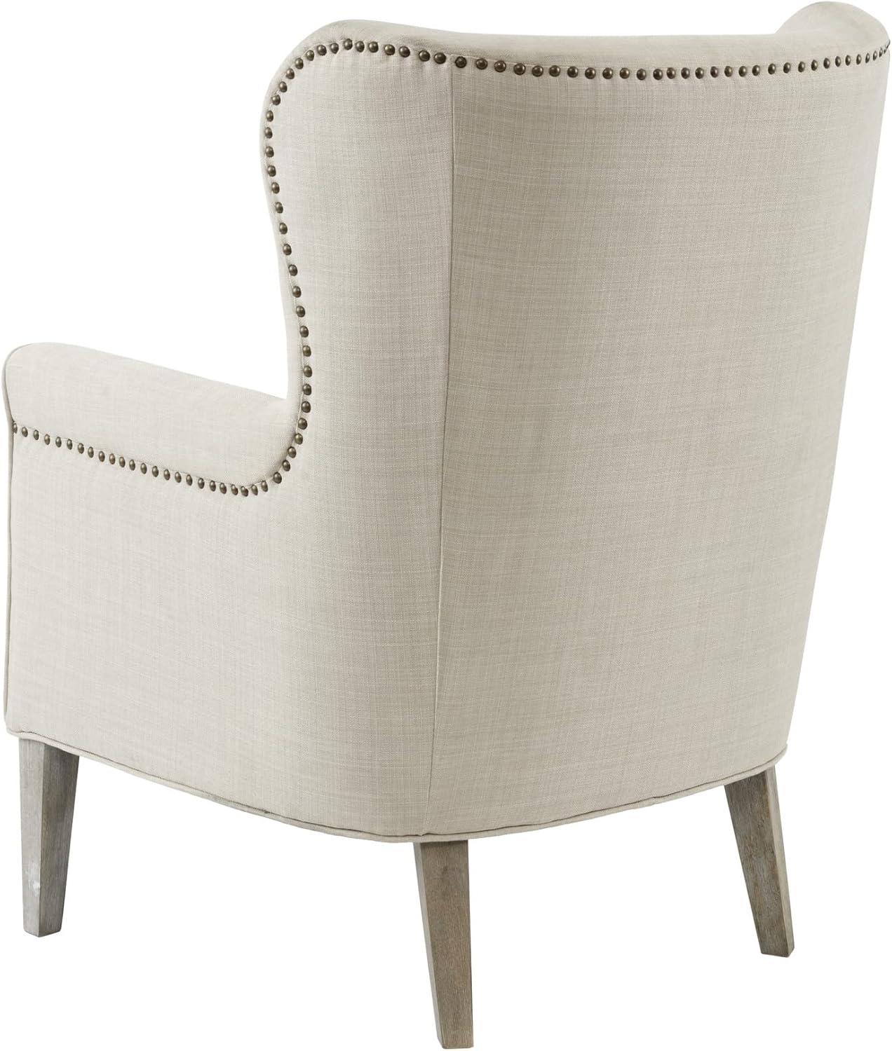 Donner Accent Wingback Chair Natural