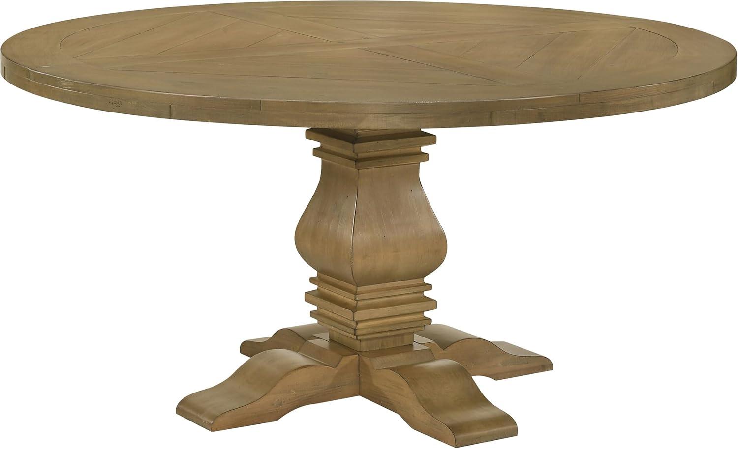 Morriston Round Solid Wood Dining Table