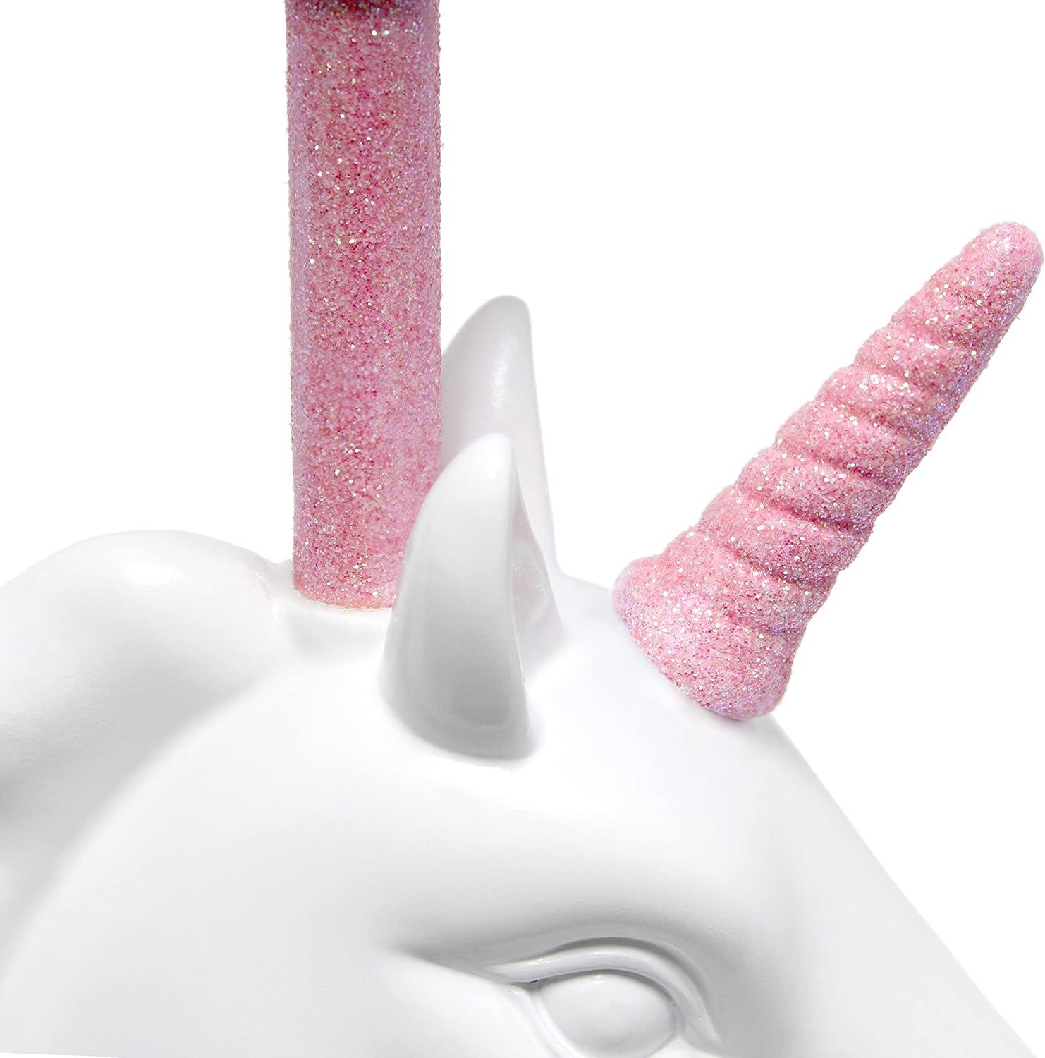 Simple Designs Sparkling Unicorn Table Lamp