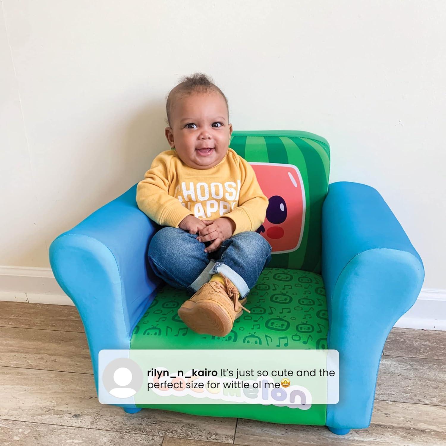 Delta Children Upholstered Chair - CoComelon