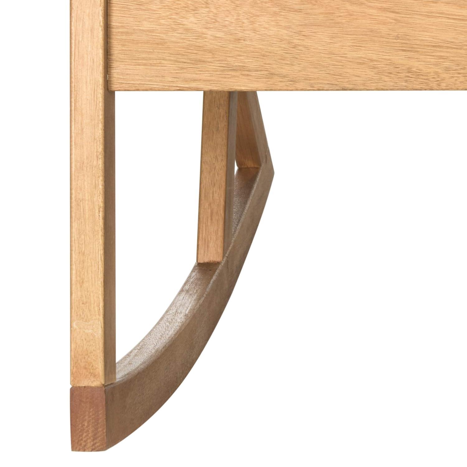 Vernon Rocking Chair Indoor/Outdoor - PAT7013 - Natural/Yellow - Safavieh