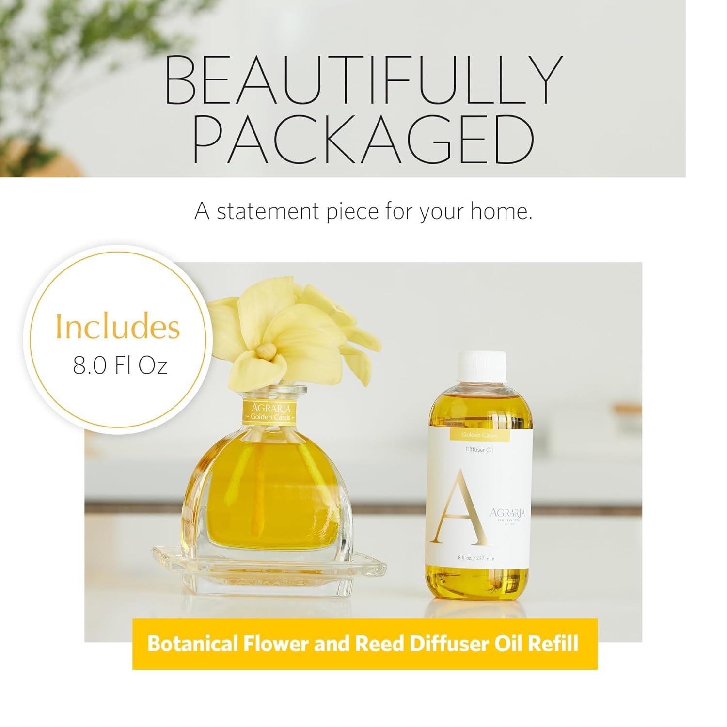 Golden Cassis 8 oz. Diffuser Refill for Home Fragrancing