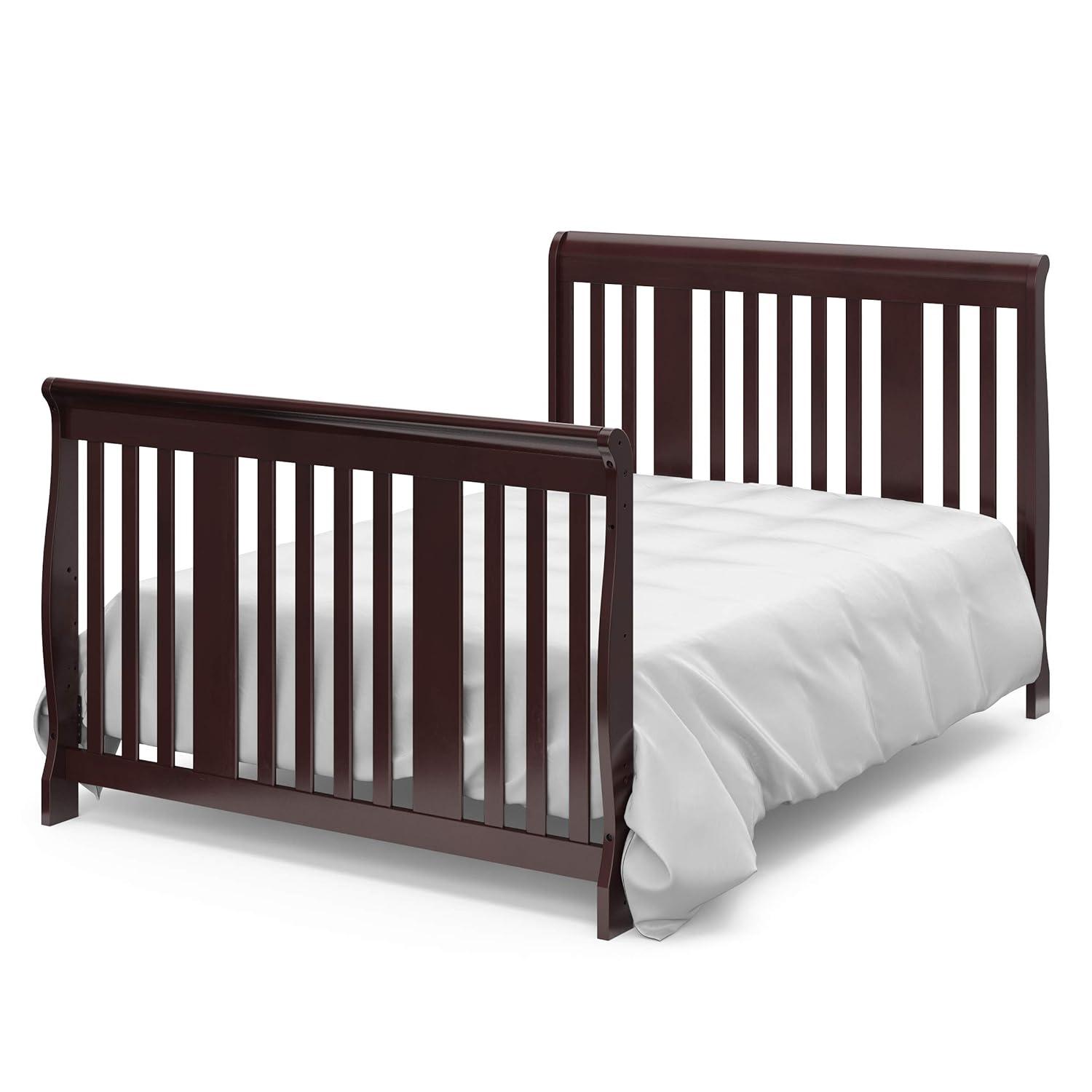 Storkcraft Portofino 5-in-1 Convertible Crib and Changer