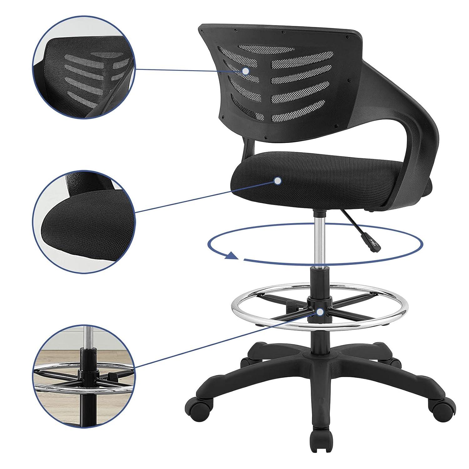 Modway Thrive Mesh Drafting Chair