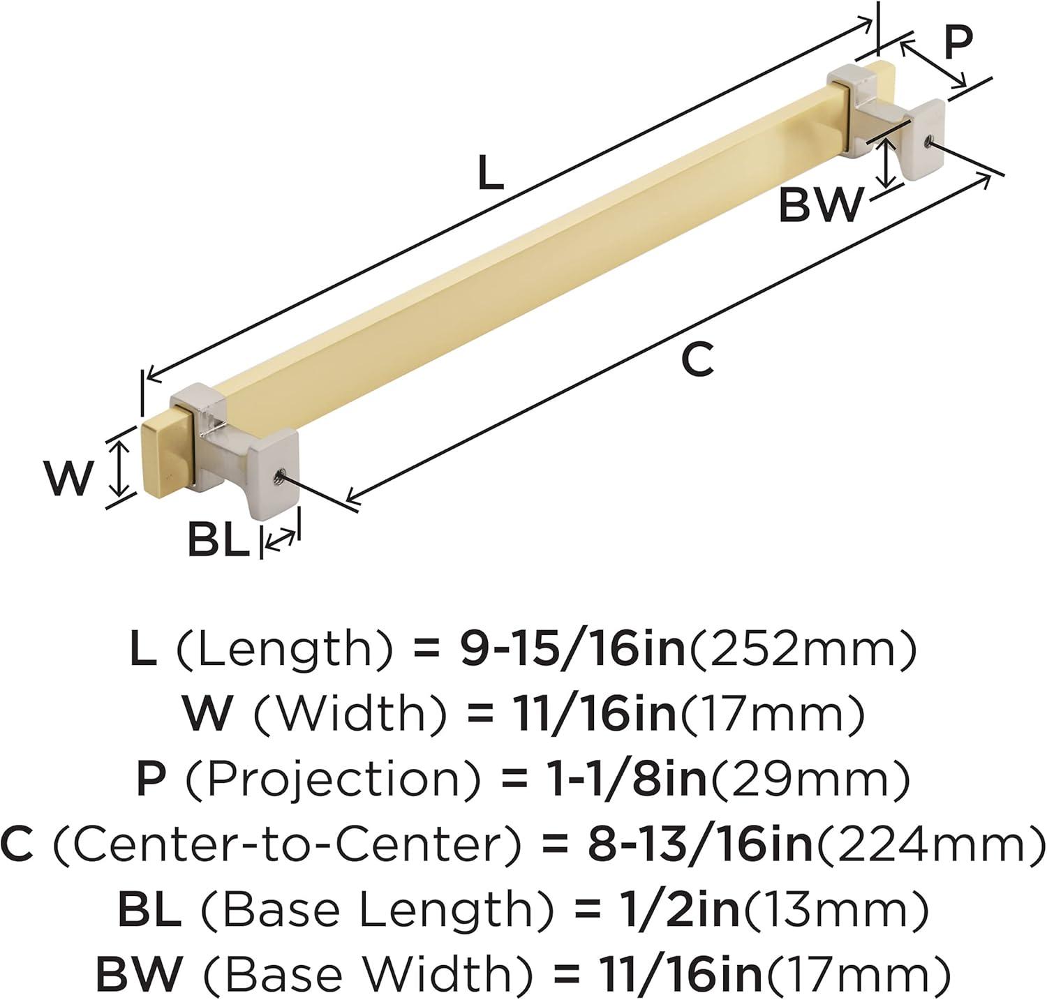 Amerock Overton Split Finish Cabinet or Drawer Pull