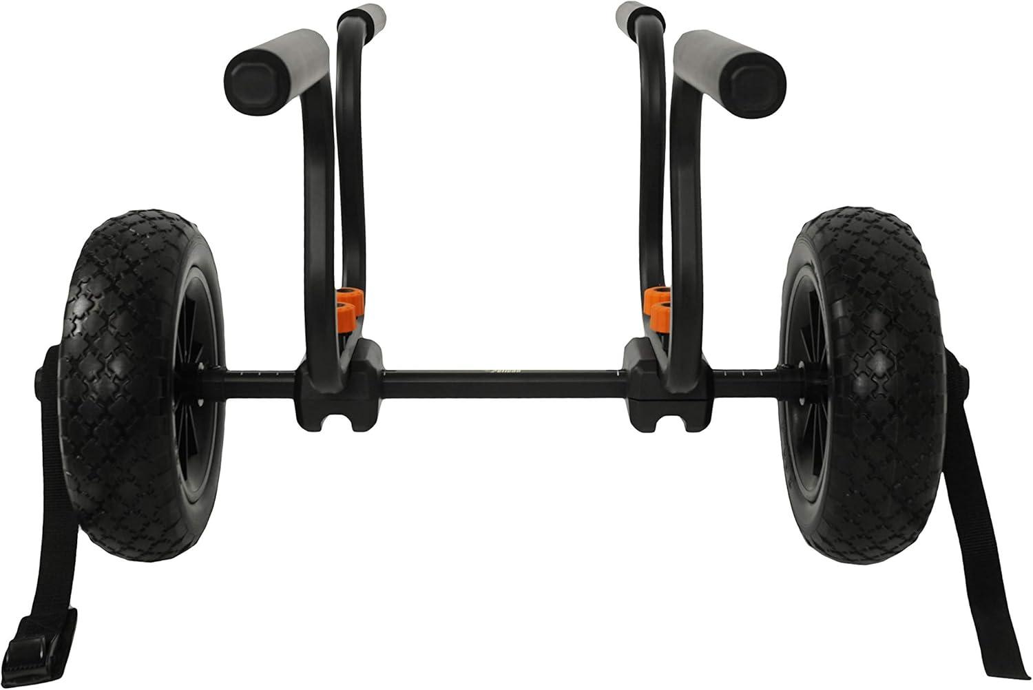 Pelican, Deluxe Cart for Canoe, Kayak and SUP, Black