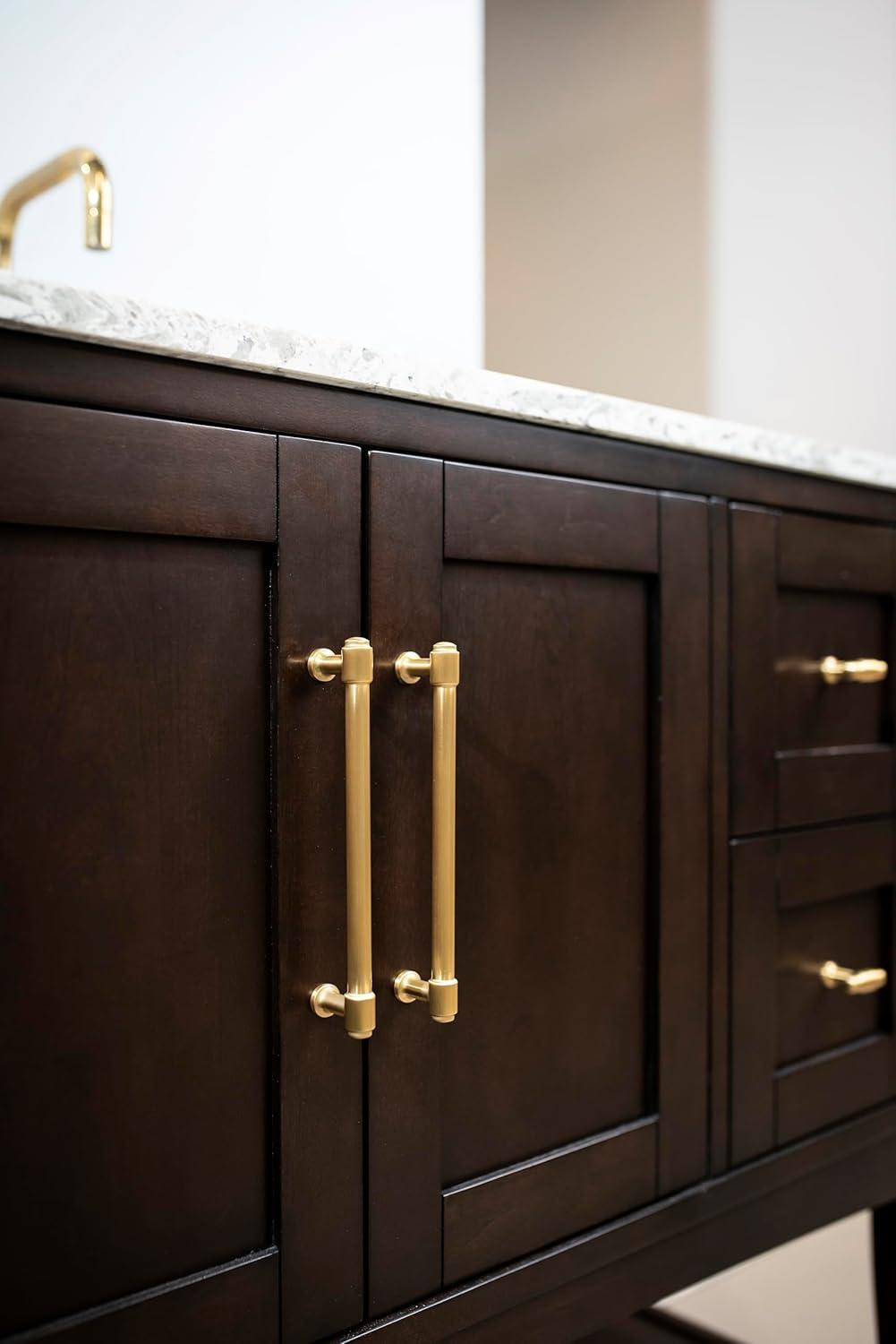 Piper Kitchen Cabinet Handles, Solid Core Drawer Pulls for Cabinet Doors, 5-1/16" (128mm)