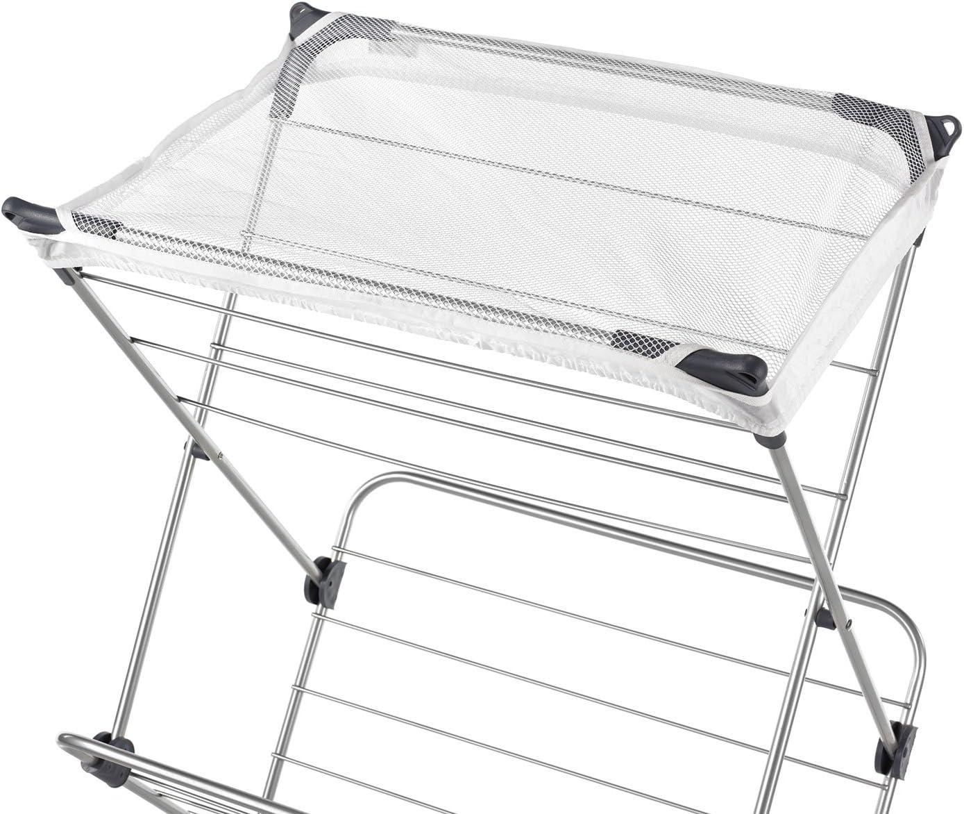 Polder DRY-4063 Dryer Rack Deluxe With Mesh, 2-Tier,  Steel