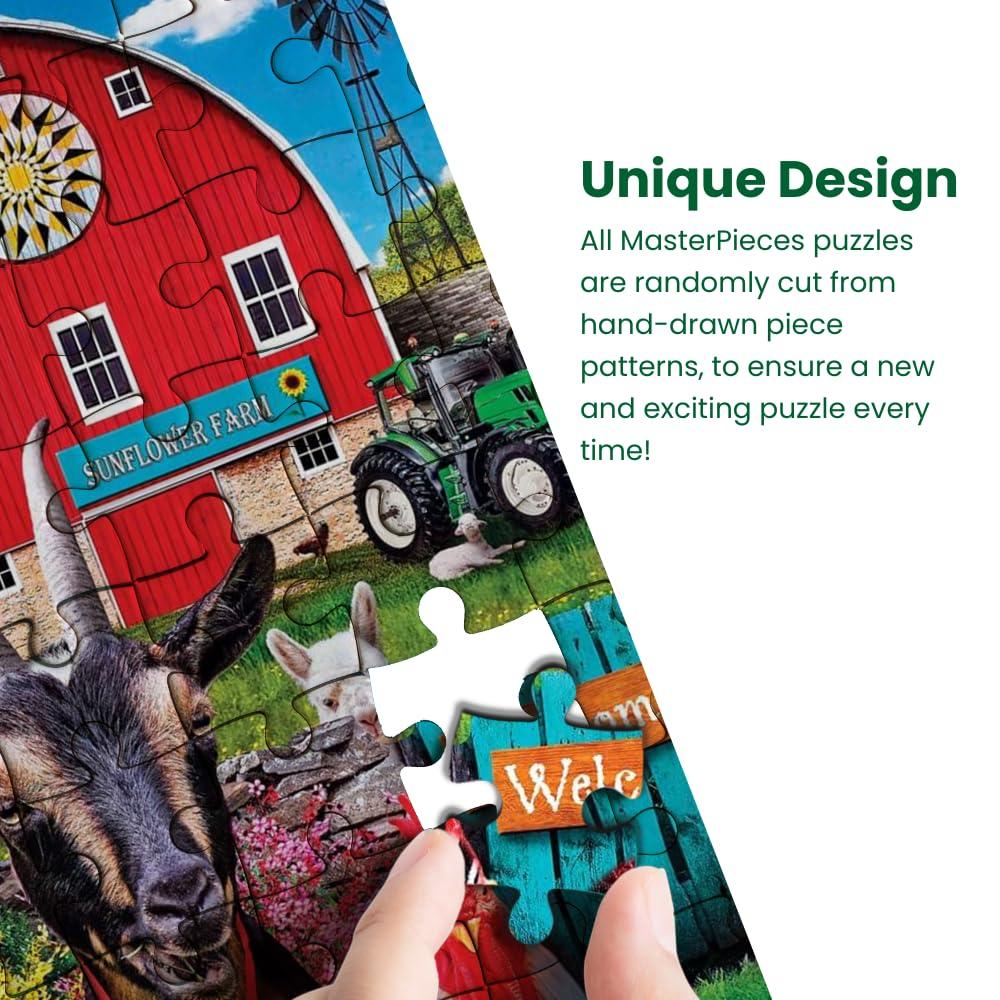 MasterPieces Inc Neighs & Nuzzles 300 Piece Large EZ Grip Jigsaw Puzzle