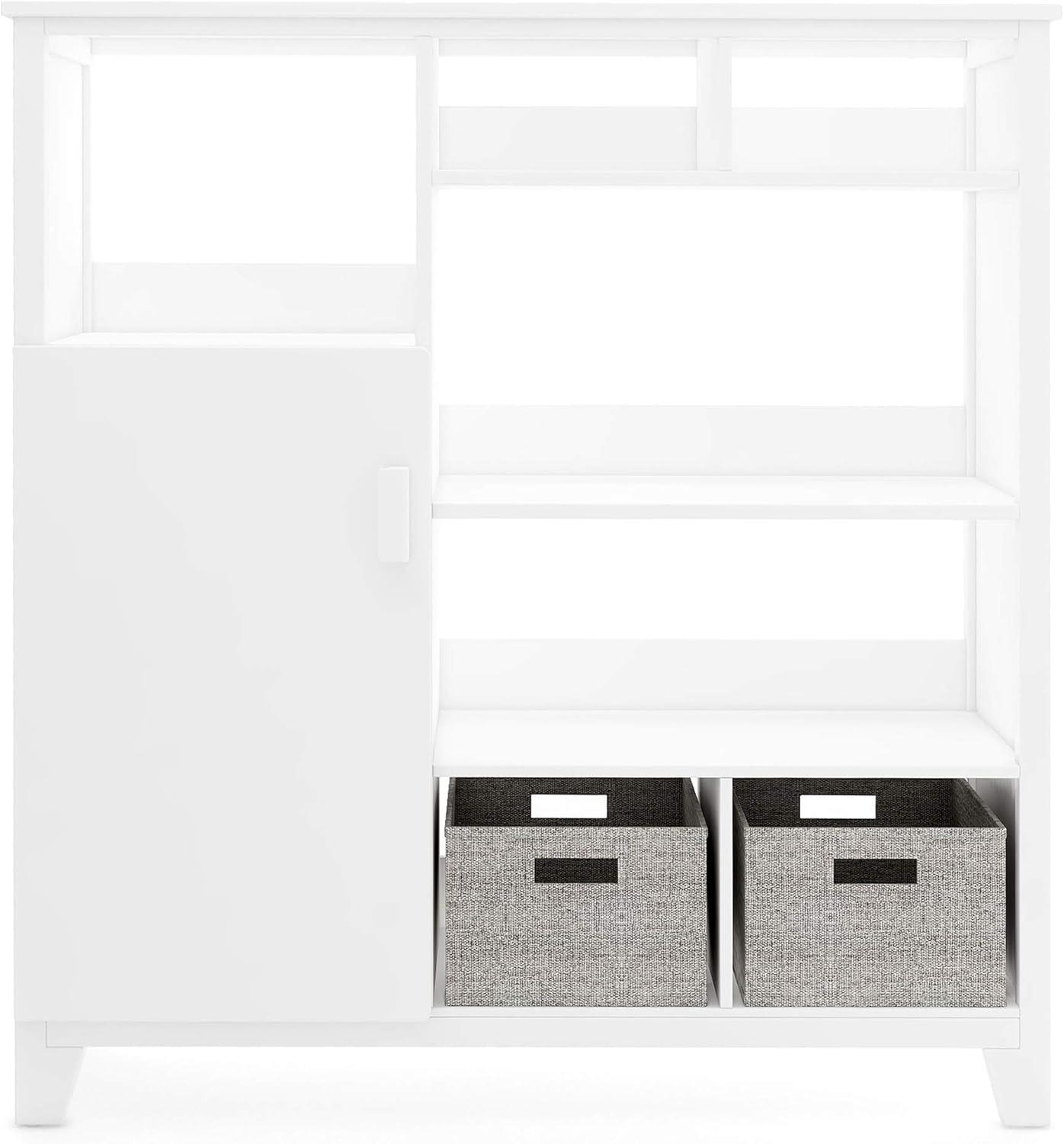 Martha Stewart Living & Learning Kids Media System Bookcase 43.1" H x 39.8" W