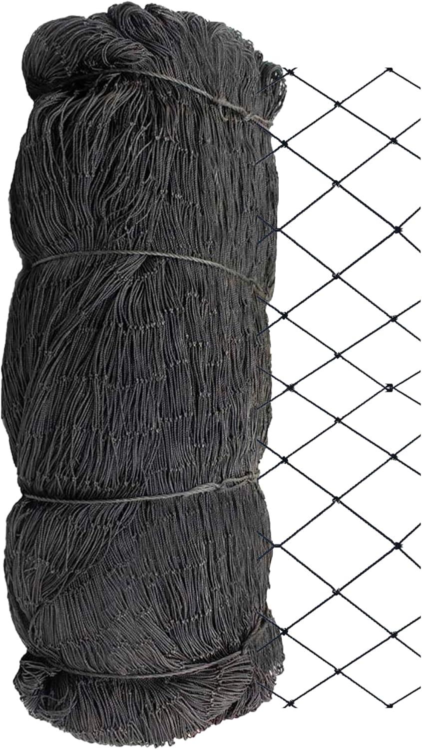 Stromberg's 1" Knotted Netting, Game Bird Netting for Pheasants & Quails, Heavy Duty, Chicken Coops, Gardening, UV-Resistant, 85 lb. Break Strength, 25'x25'