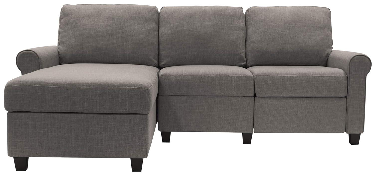 Serta Palisades Reclining Sectional Sofa with Storage Chaise