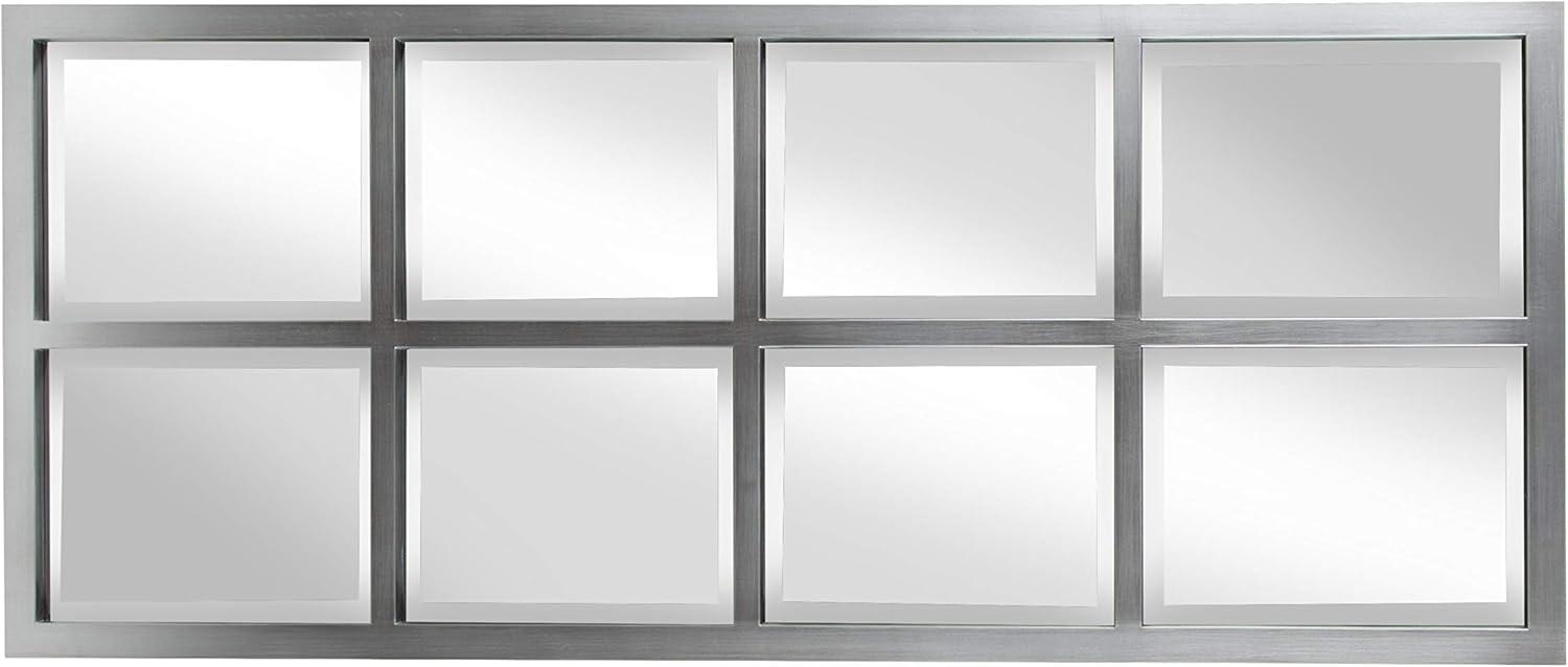 Uniek Stryker Windowpane Framed Wall Mirror