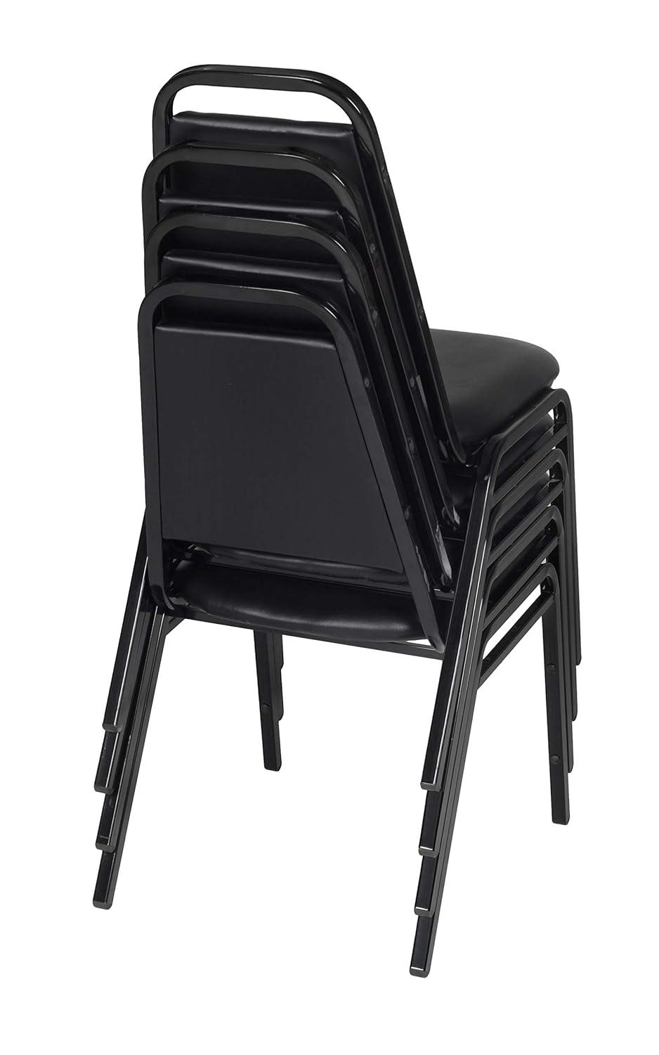 Restaurant Stack Chair (4 pack) in Black