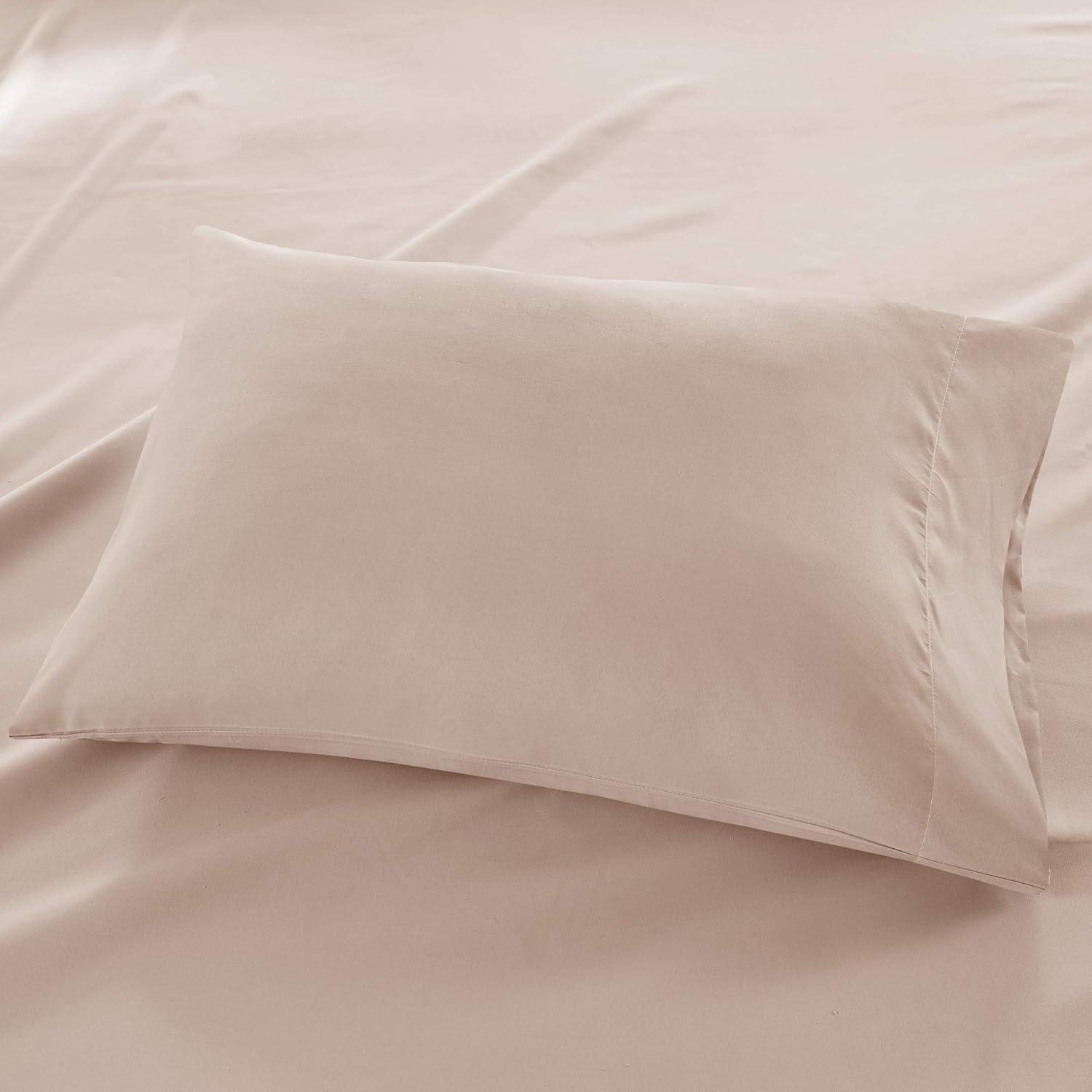 Blush King Brushed Microfiber Deep Pocket Sheet Set