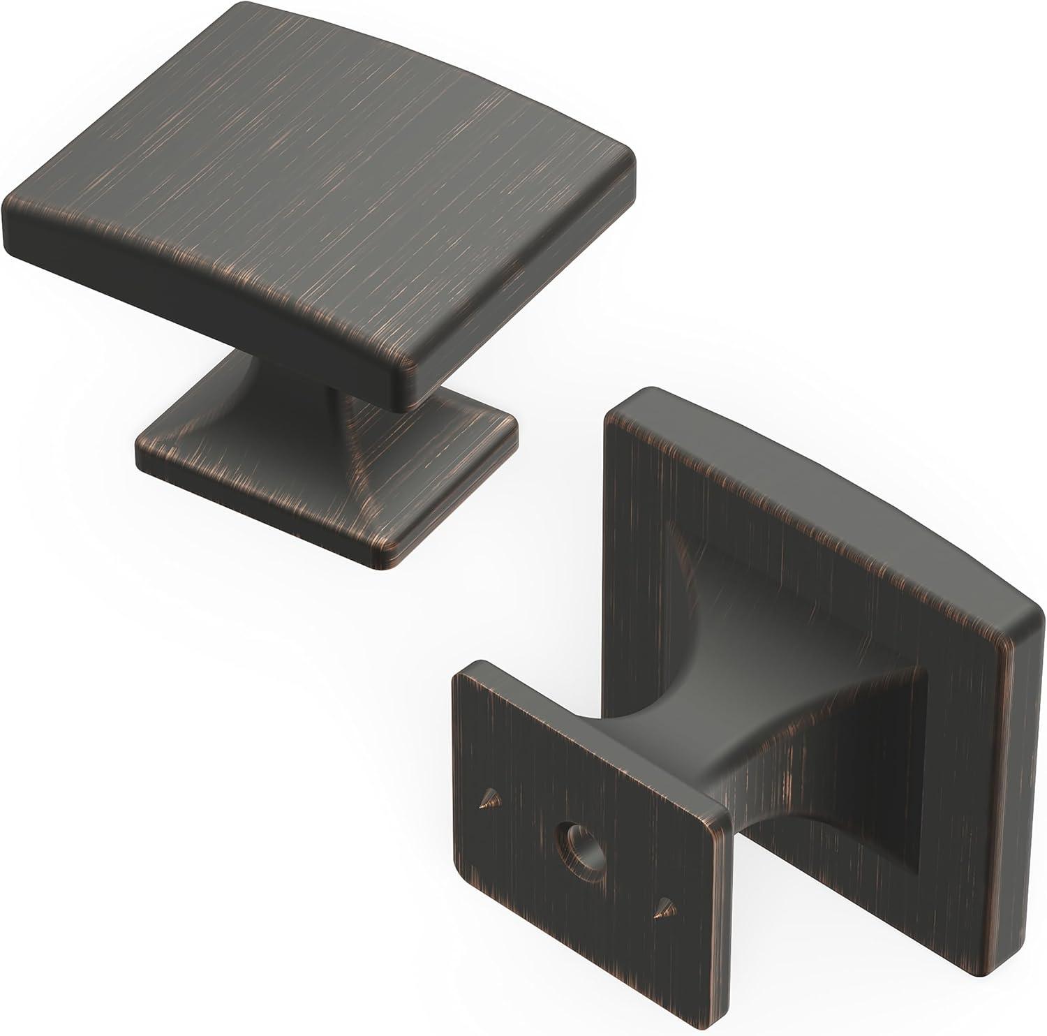 Forge 1 7/16" Length Square Knob