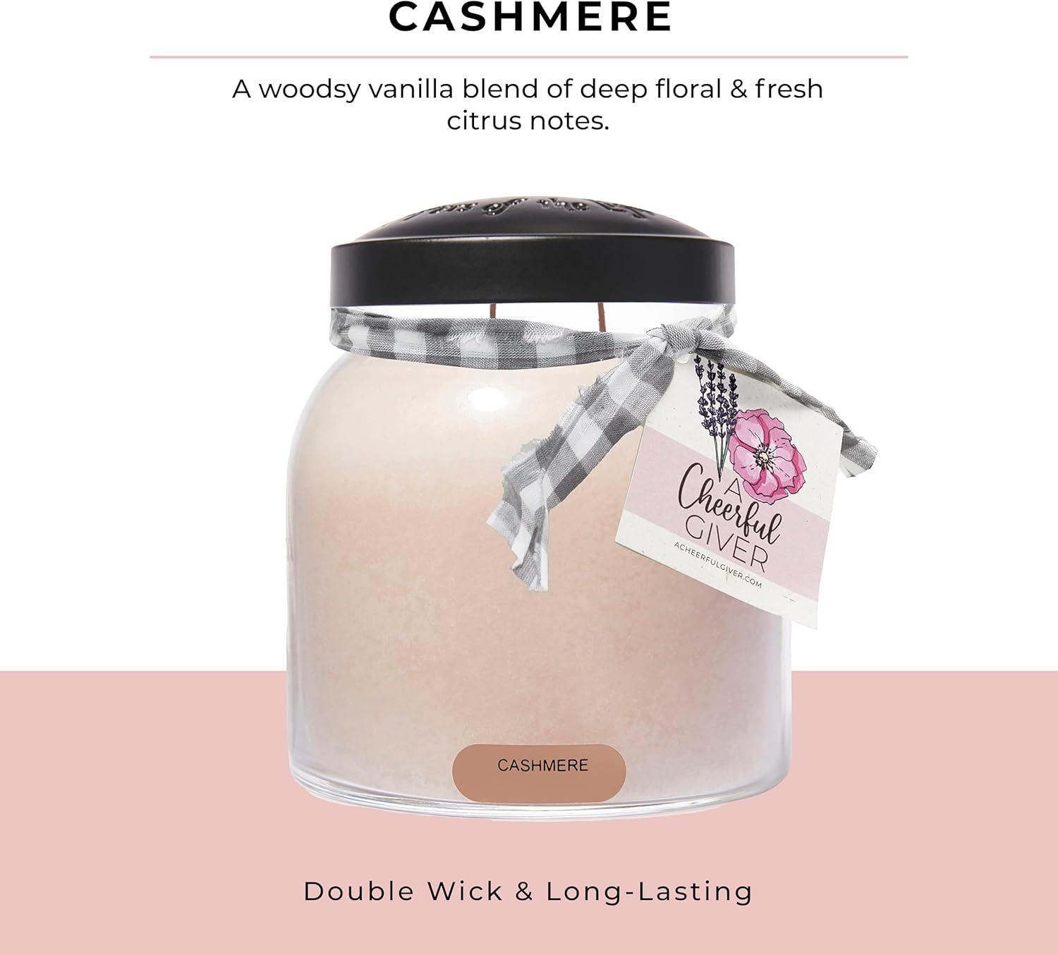 34oz Papa Jar Candle-Cashmere