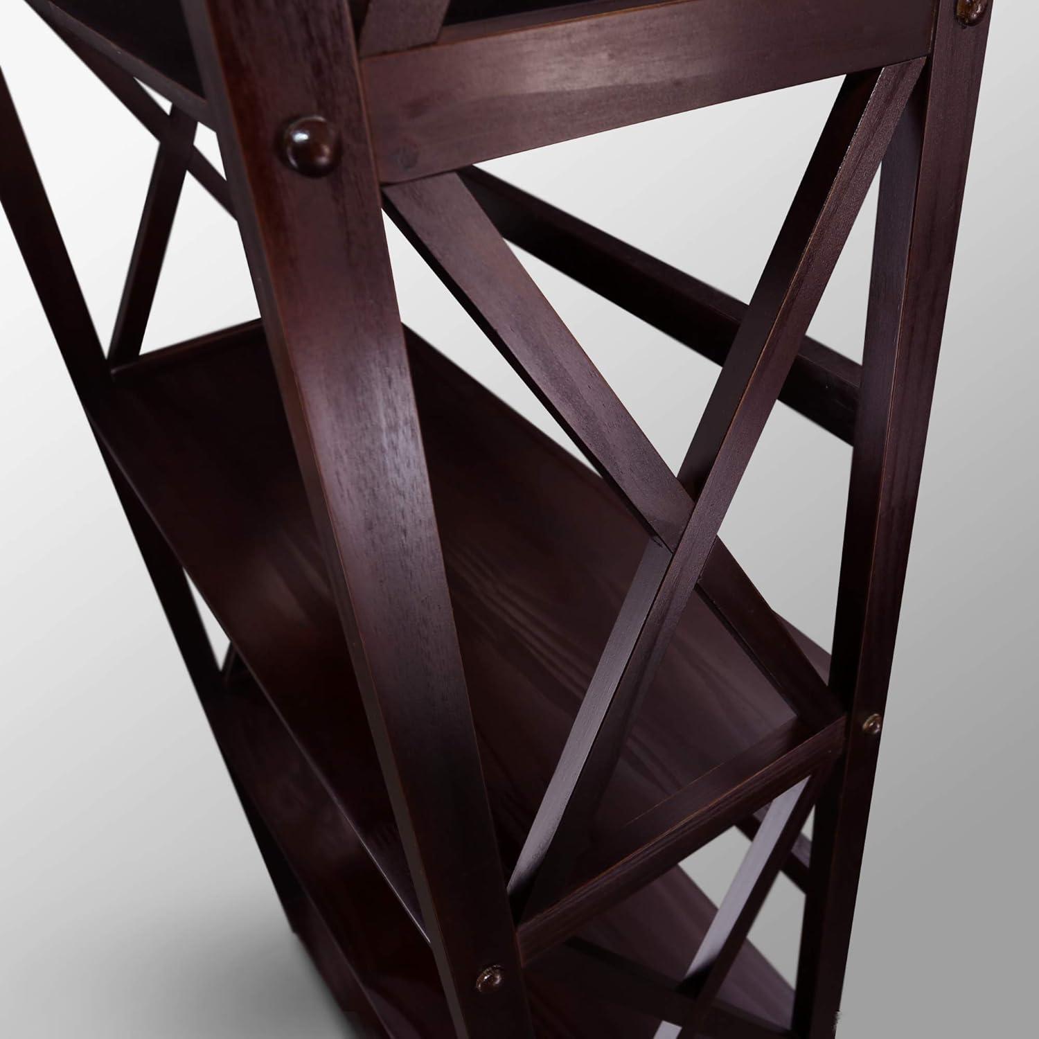 Ltd  Montego 5 tier Bookcase  Espresso