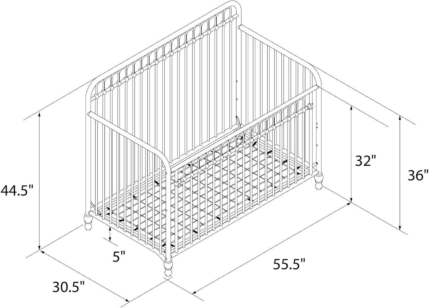 Ivy 3-in-1 Convertible Crib