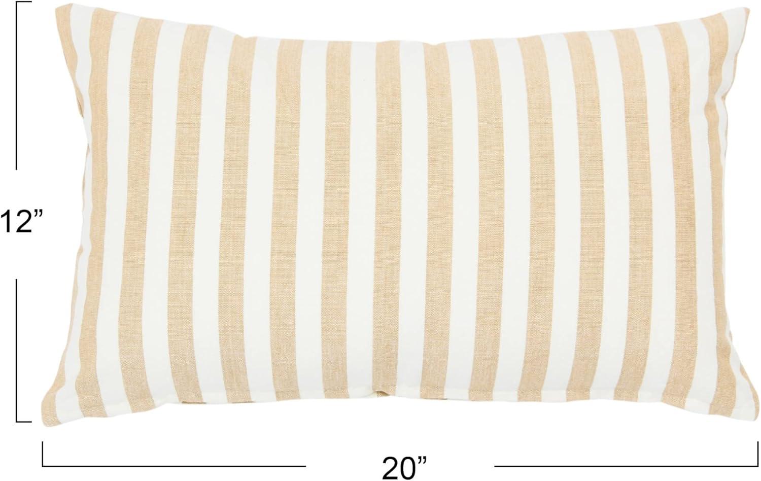 Maelle Cotton Lumbar Throw Pillow