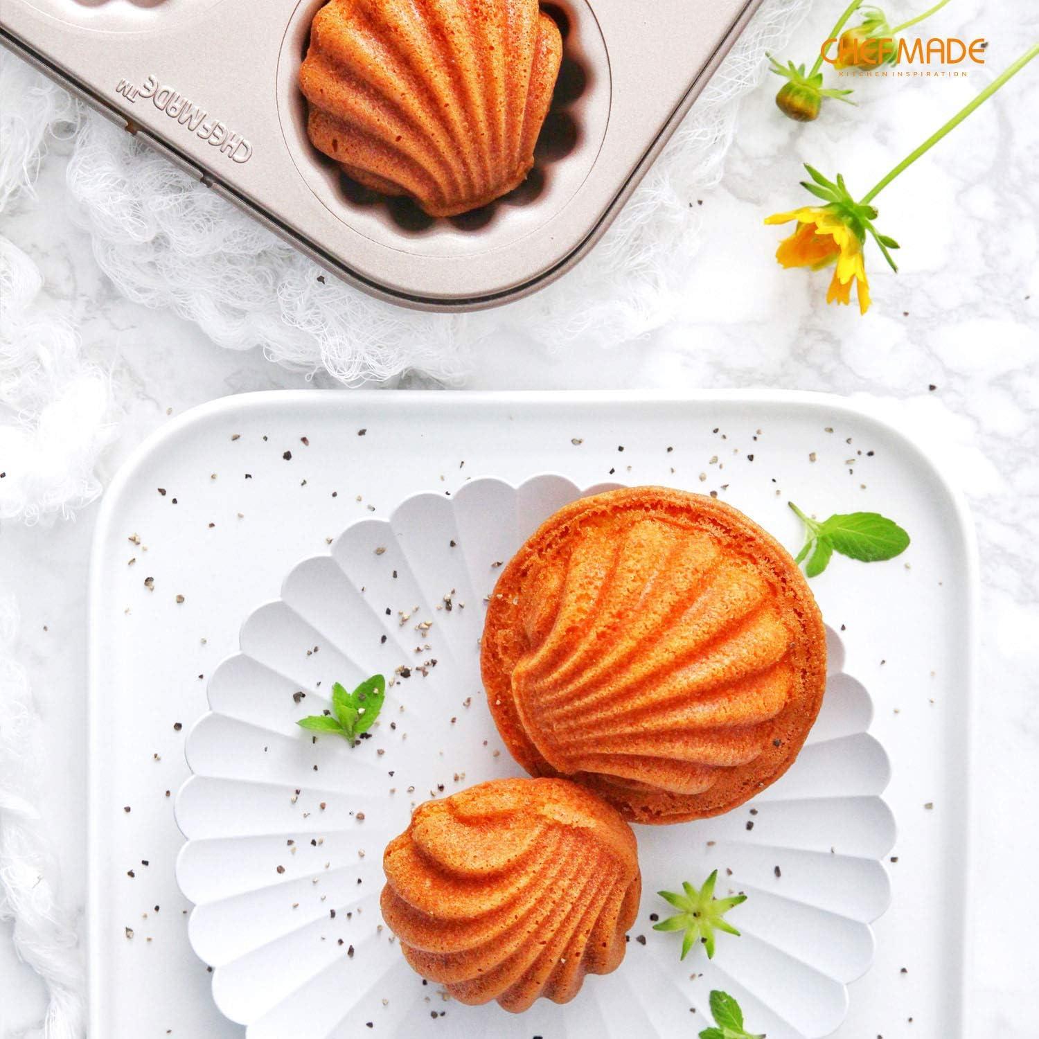 CHEFMADE CHEFMADE 6 Cavity Madeleine Mold Cake Pan